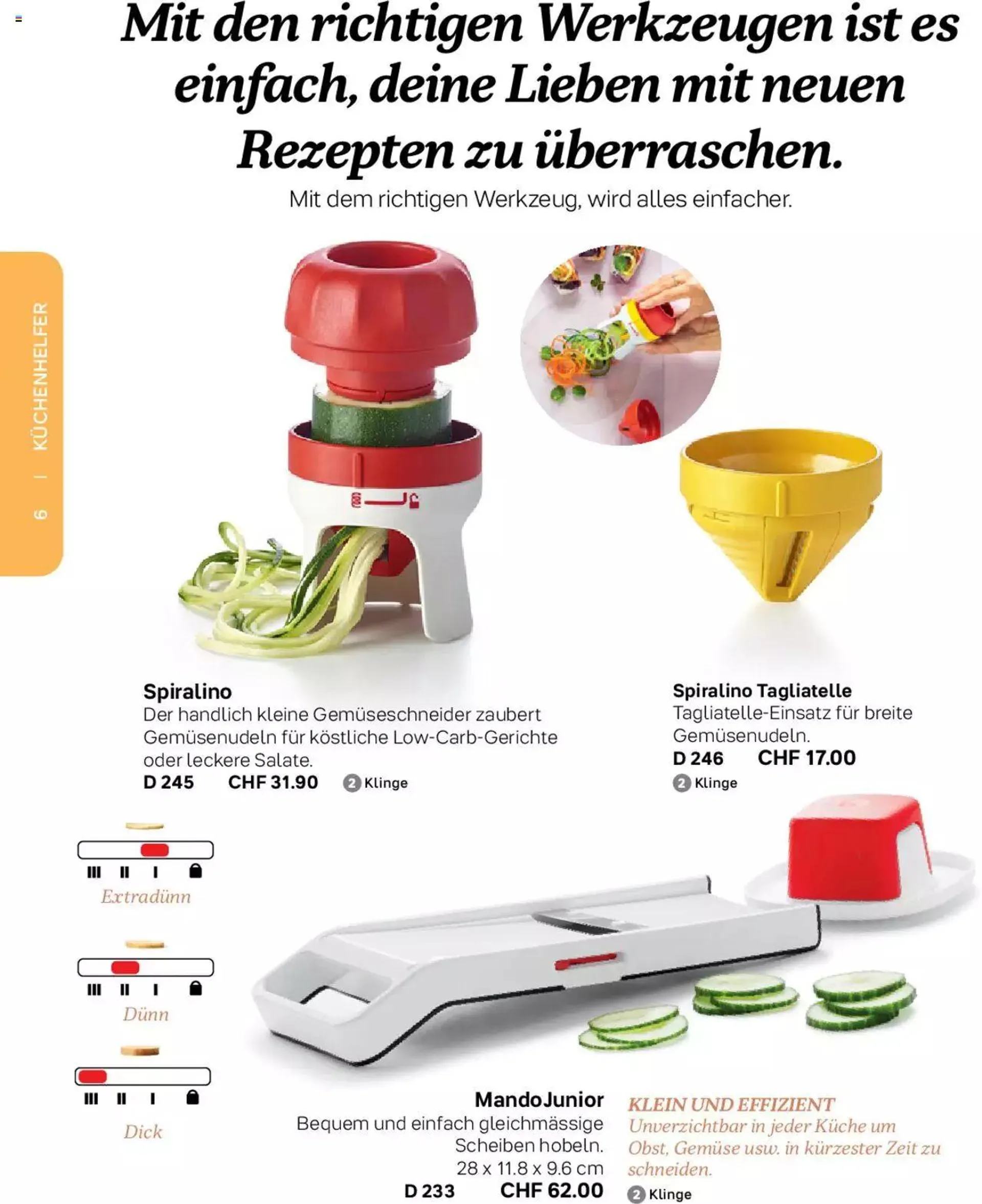Tupperware Frühling & Sommer 2023 von 8. März bis 31. Dezember 2023 - Prospekt seite  6