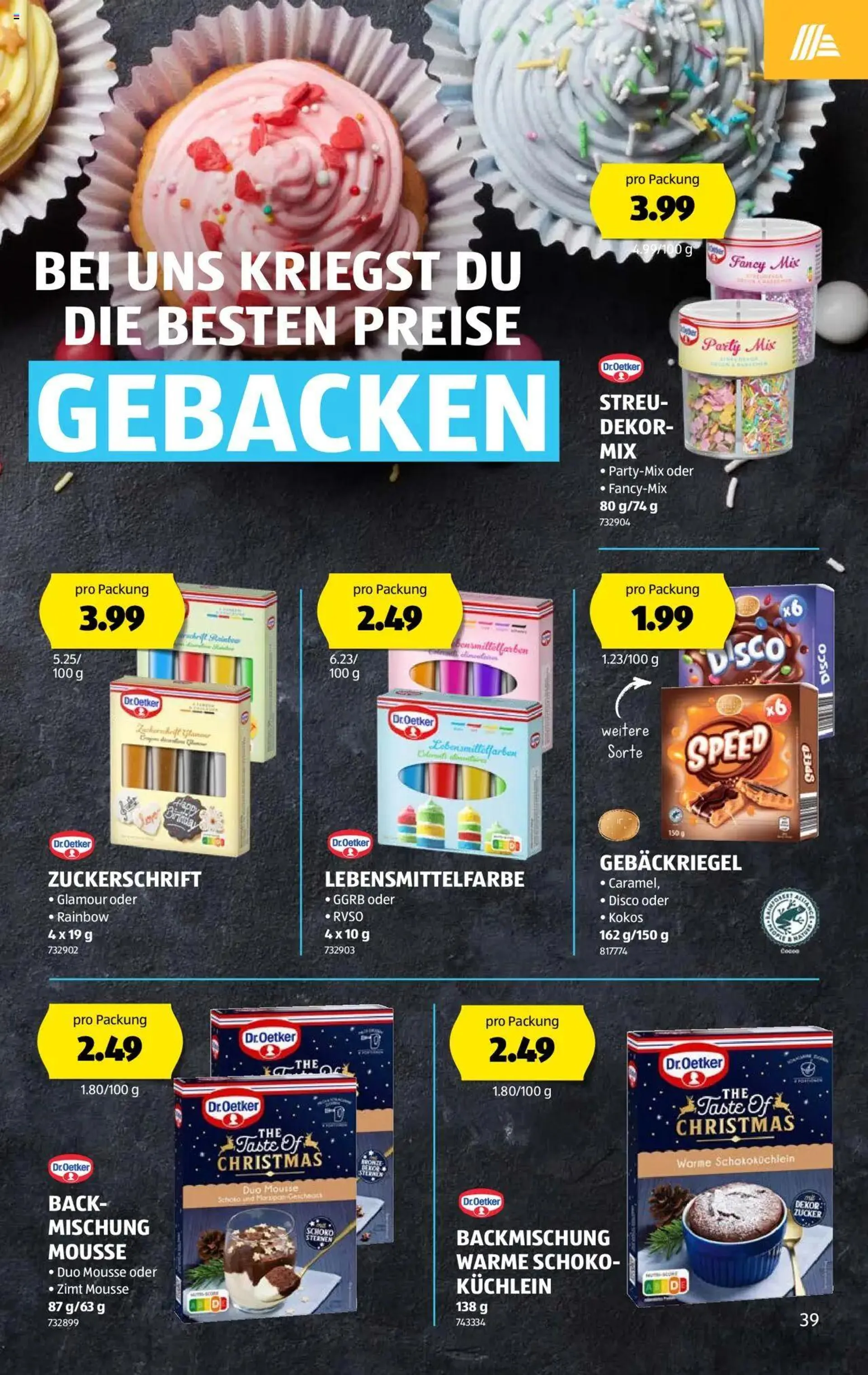 Aldi Aktionen von 26. September bis 2. Oktober 2024 - Prospekt seite  39