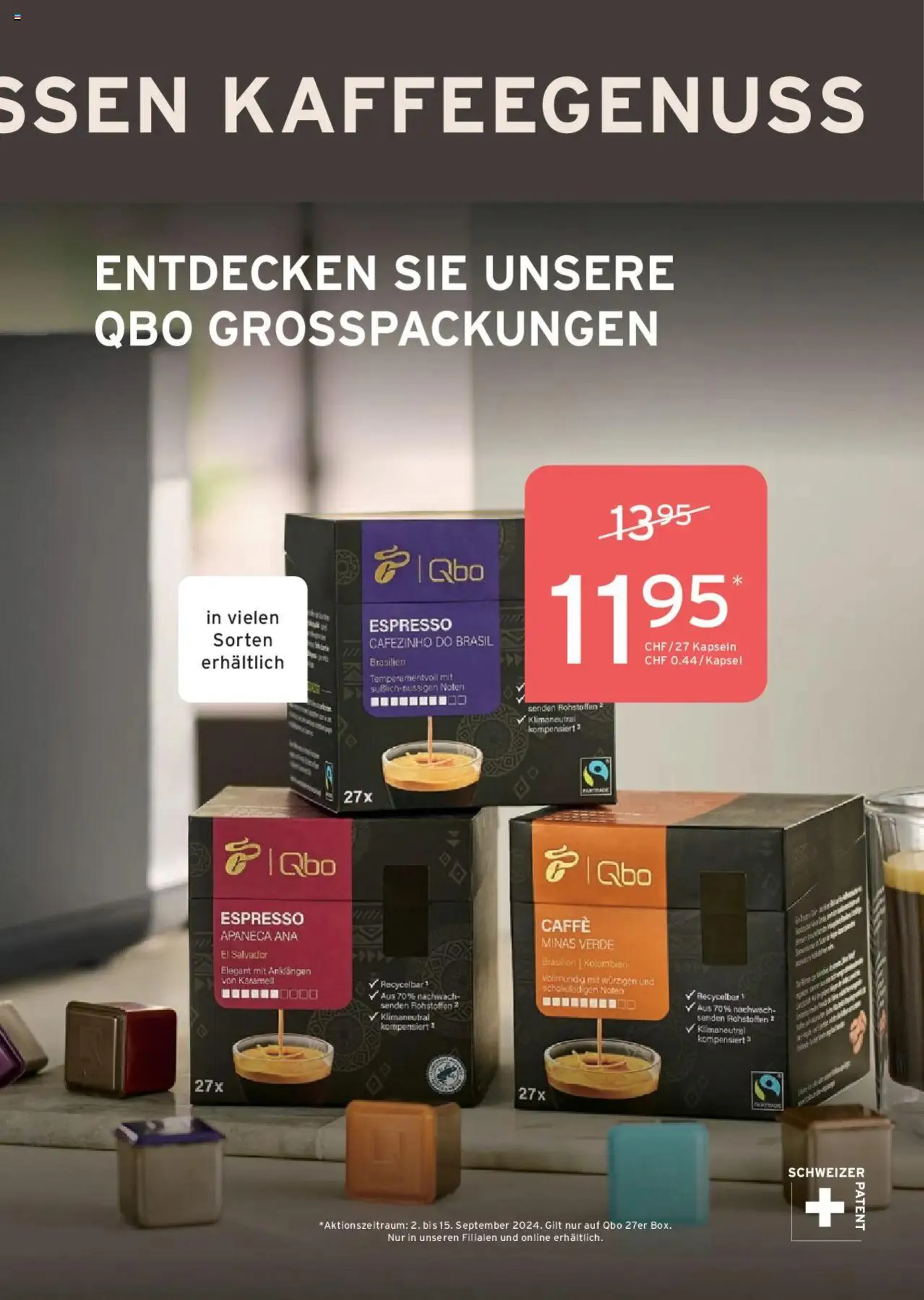 Tchibo Aktionen Filialen von 3. September bis 31. Dezember 2024 - Prospekt seite  17