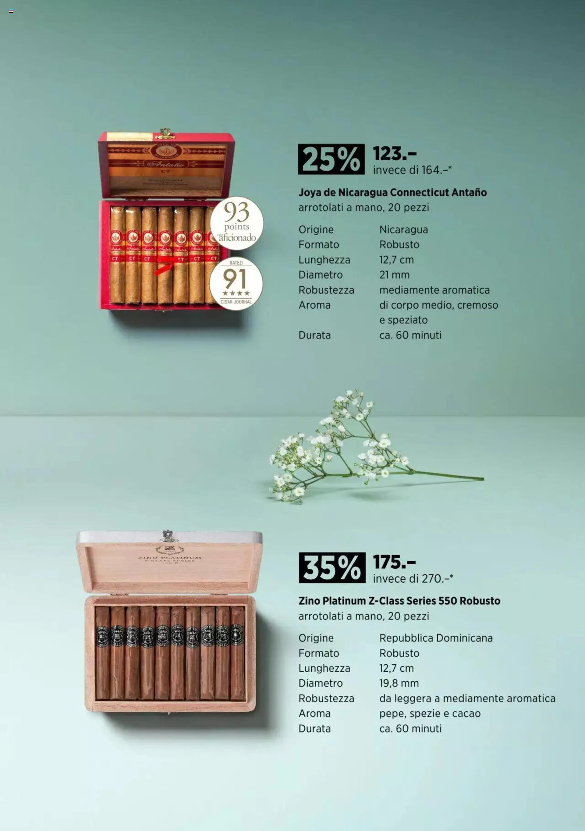 Denner Aktionen Drinks and Cigars IT von 27. Februar bis 31. Dezember 2024 - Prospekt seite  9