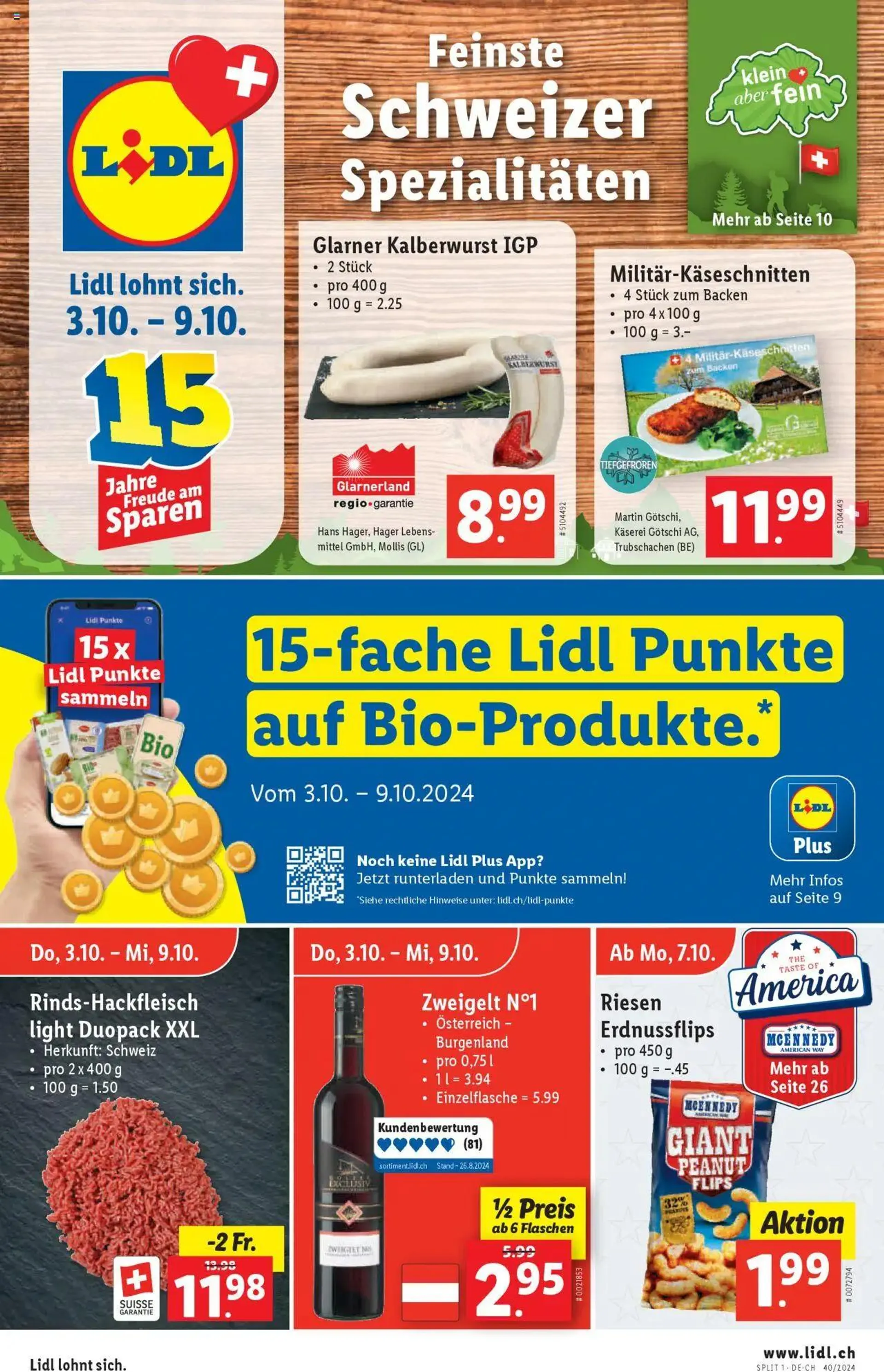 Lidl Aktionen von 3. Oktober bis 9. Oktober 2024 - Prospekt seite  5