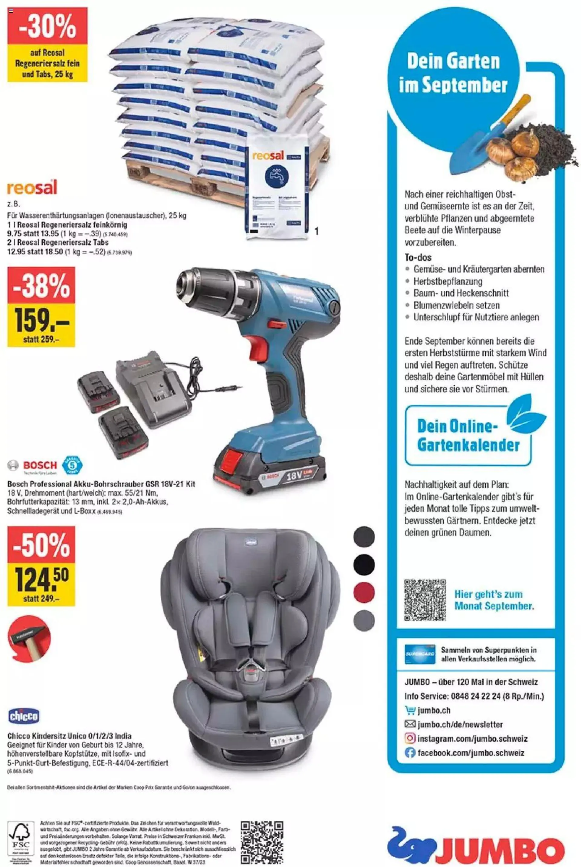 Jumbo Aktionen von 12. September bis 24. September 2023 - Prospekt seite  24