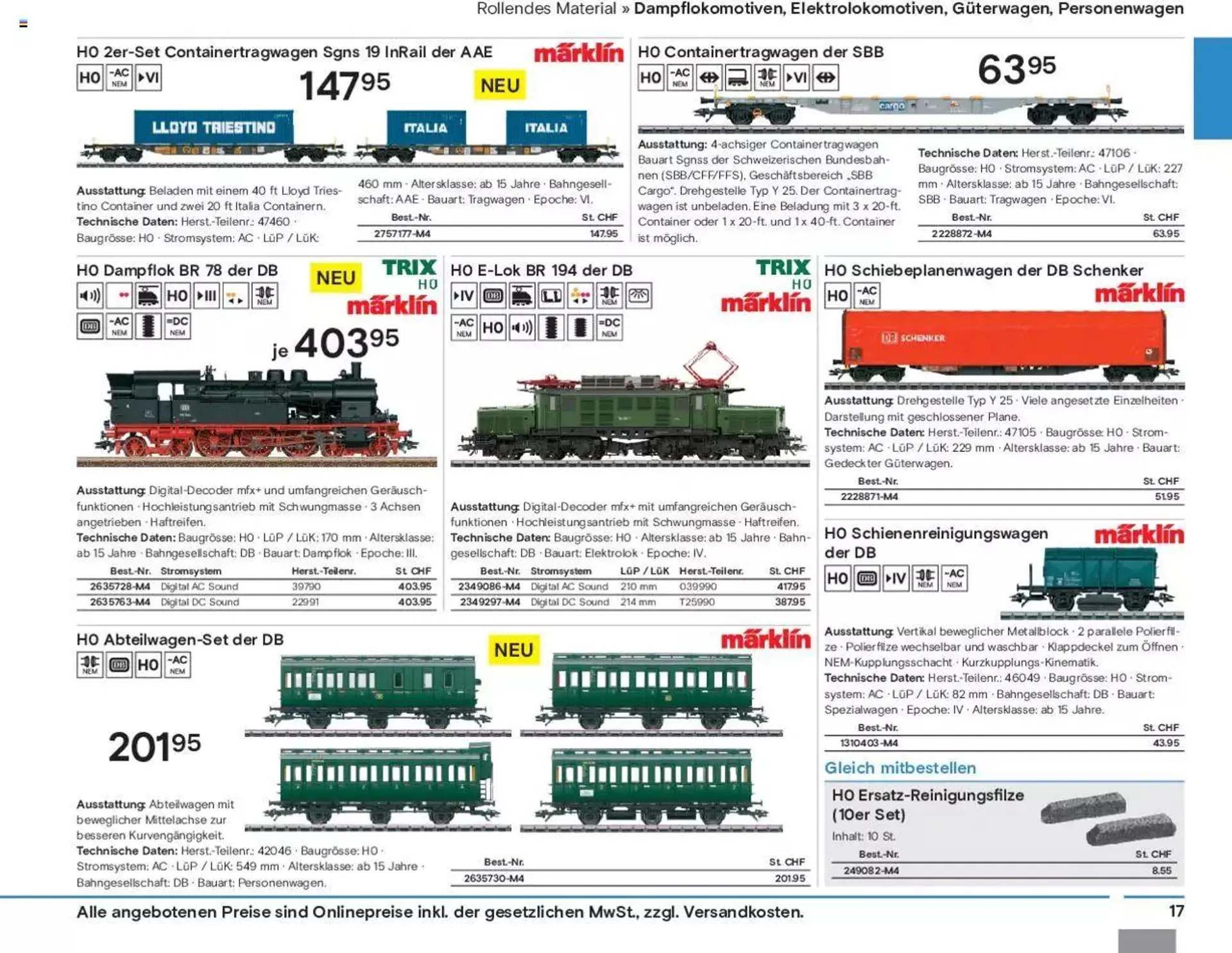 Conrad Modellbahn Katalog 2023/24 von 5. September bis 31. Dezember 2023 - Prospekt seite  19