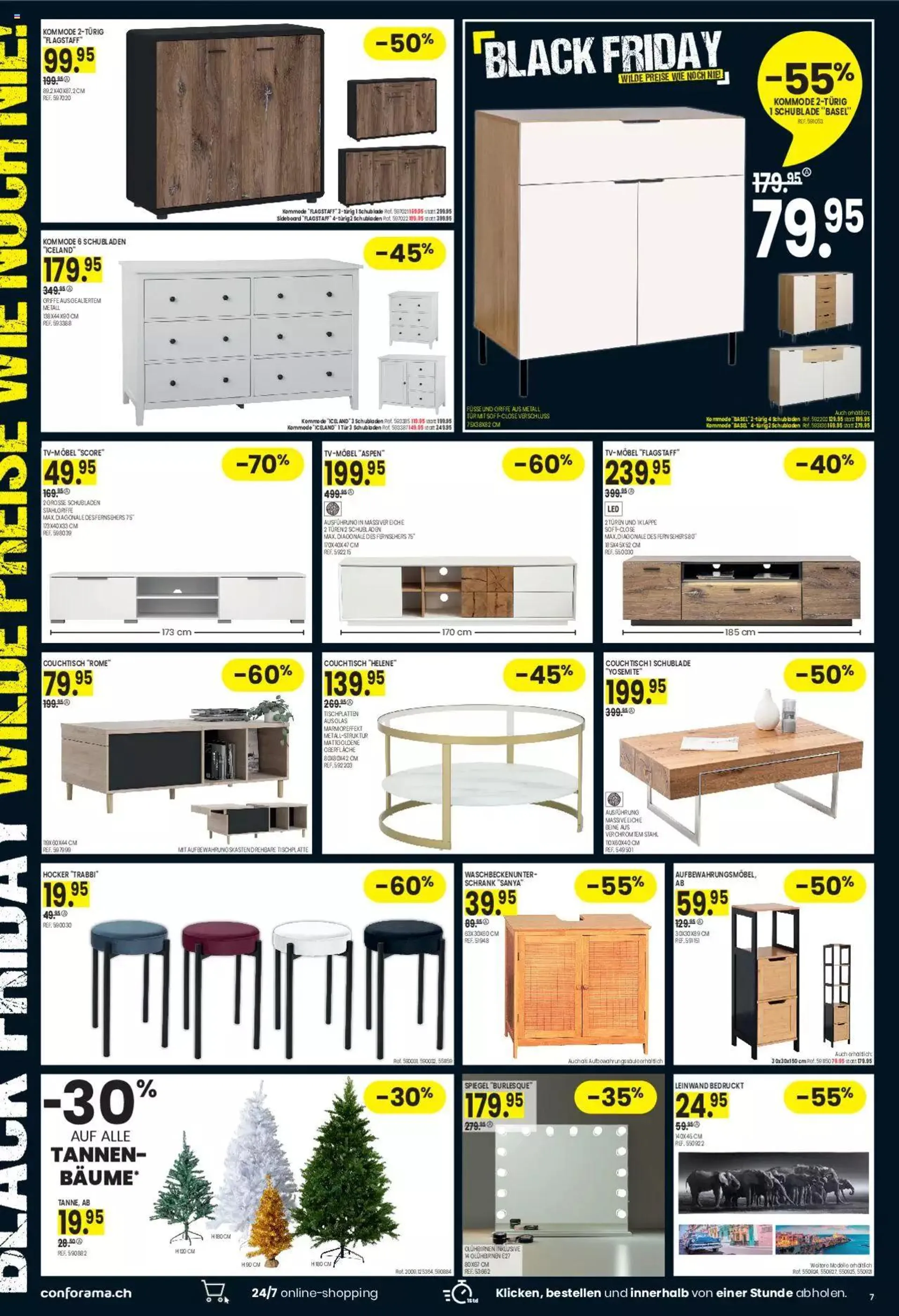 Conforama Black Friday von 19. November bis 27. November 2023 - Prospekt seite  7