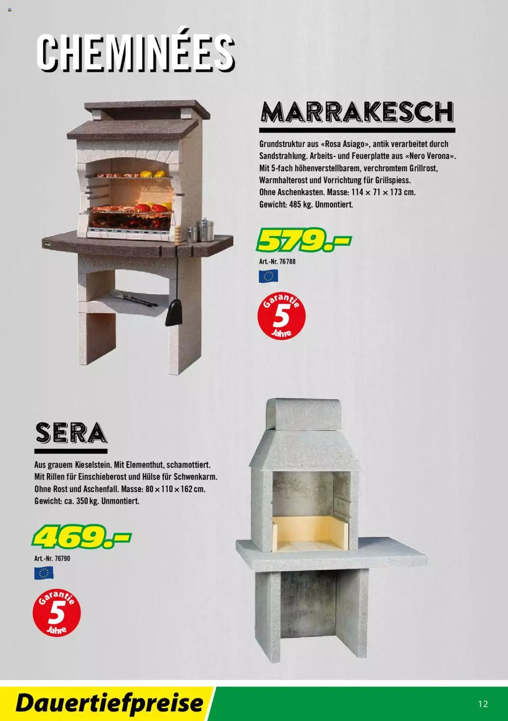 Landi - Grill 2022 von 1. April bis 31. Dezember 2023 - Prospekt seite  12