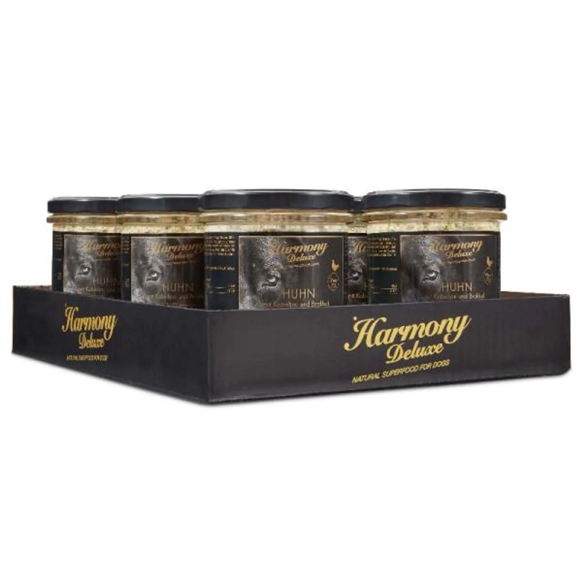 Harmony Dog Deluxe Adult Huhn, Kabeljau & Brokkoli Nassfutter 6x360g