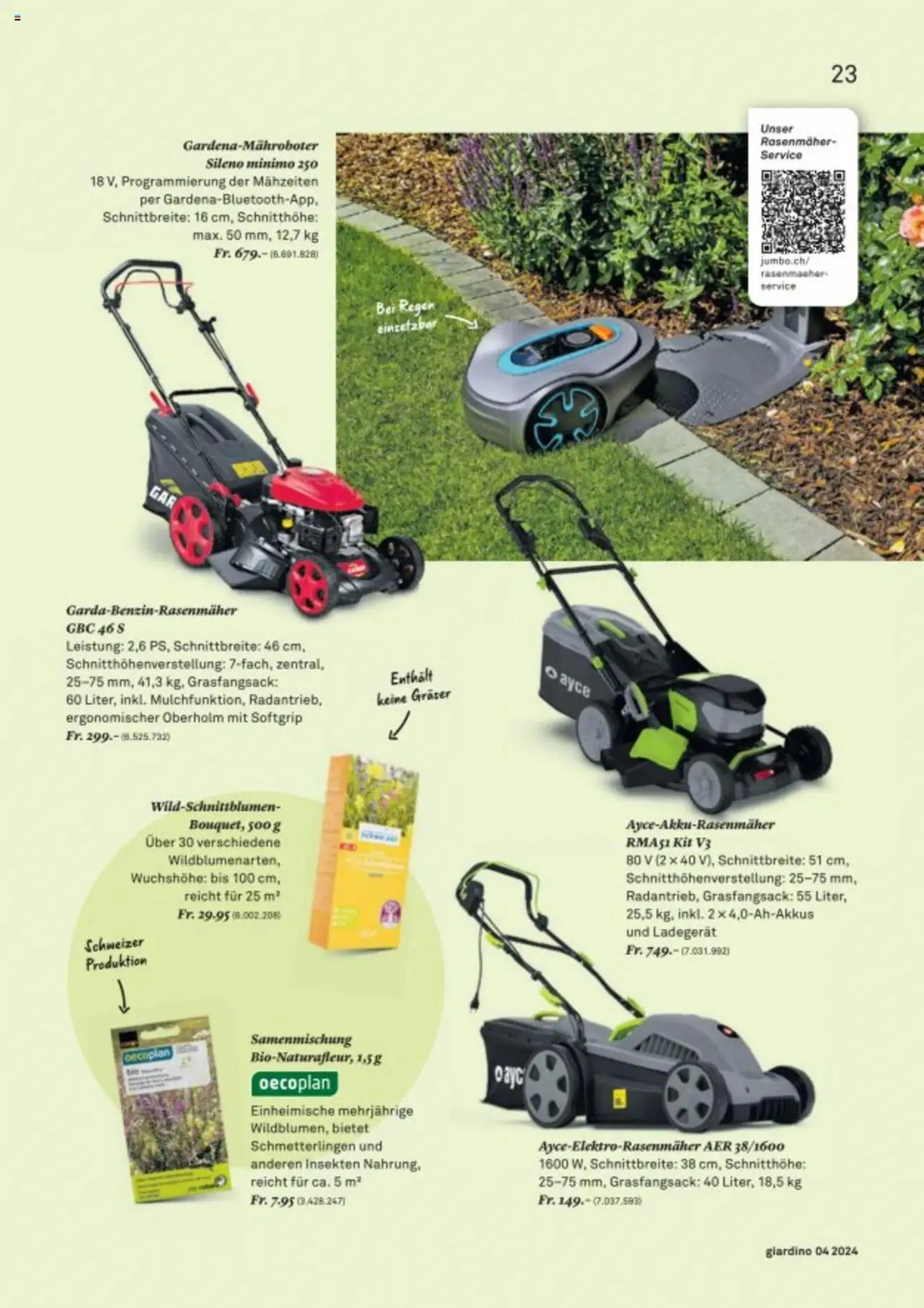 Jumbo Aktionen giardino von 21. Oktober bis 31. Dezember 2024 - Prospekt seite  23