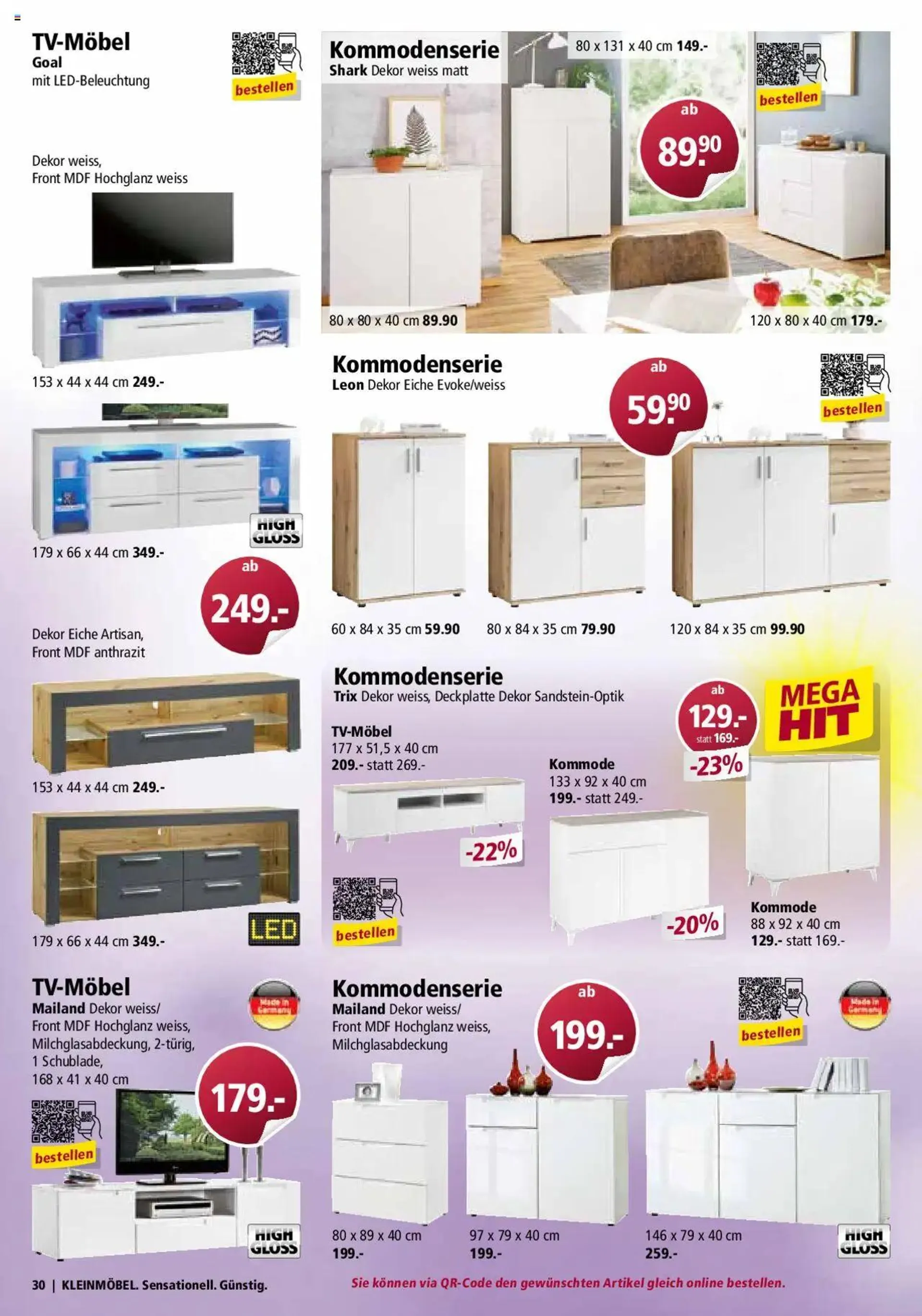 Otto's Moebelflyer von 1. September bis 31. Oktober 2024 - Prospekt seite  30