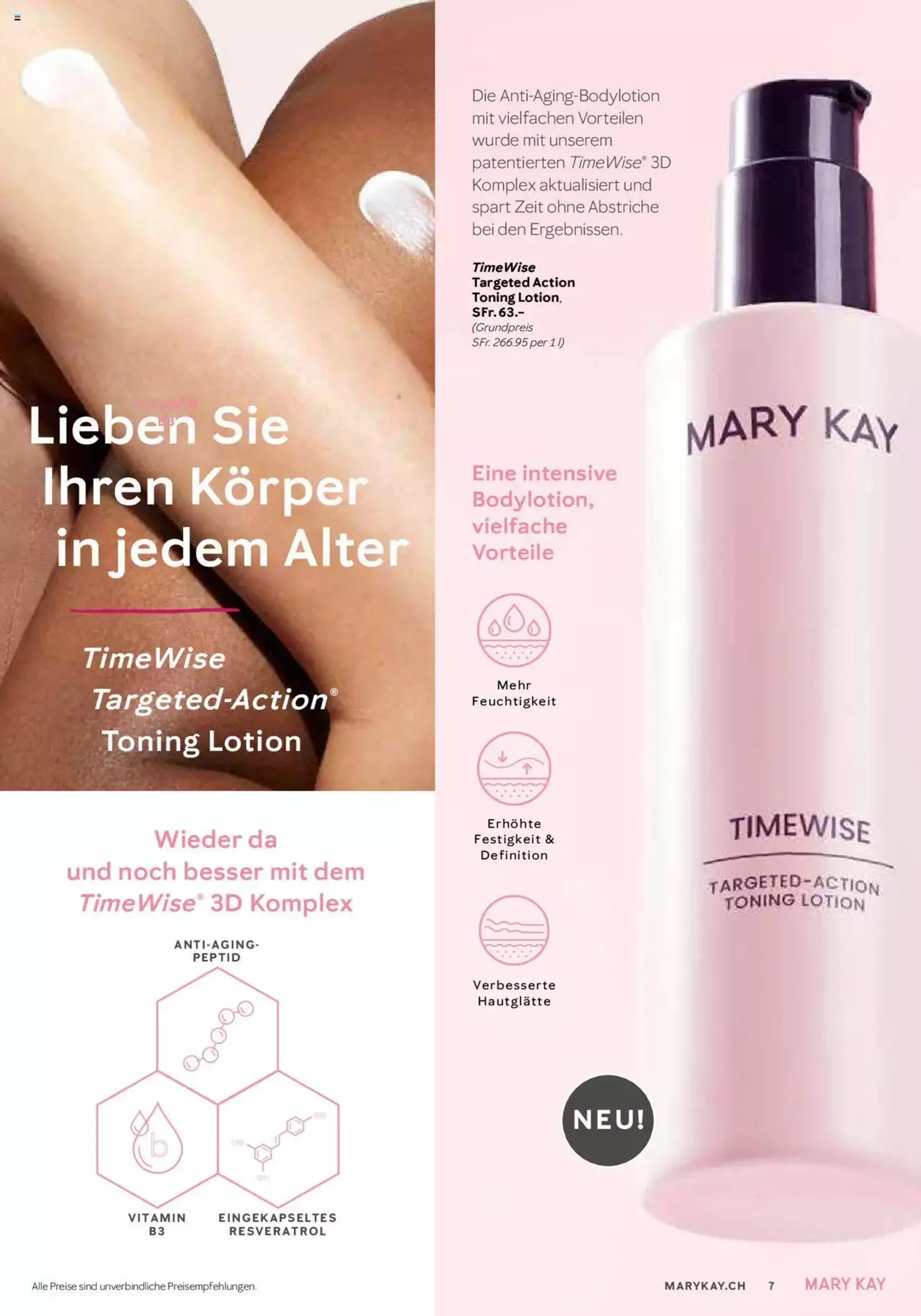 Mary Kay Aktionen von 16. Januar bis 31. Dezember 2024 - Prospekt seite  7