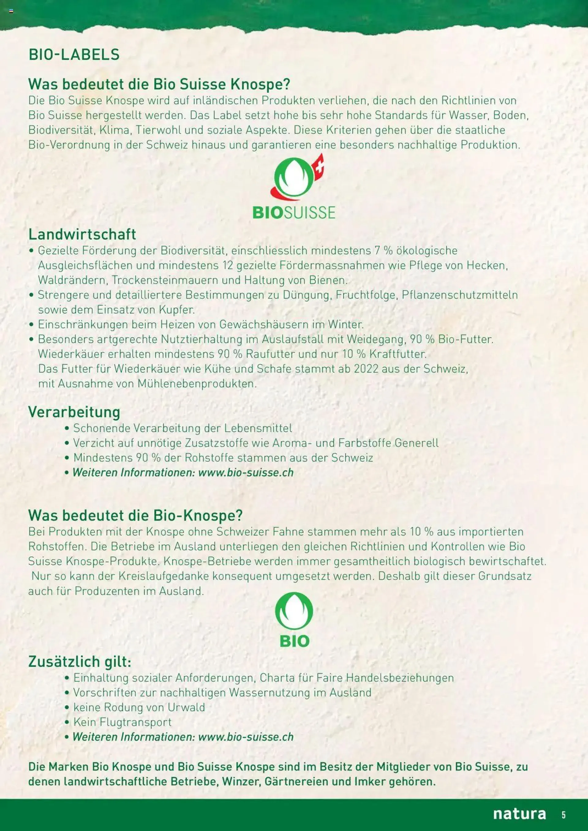 Prodega Aktionen Natura Bio Sortiment - 4