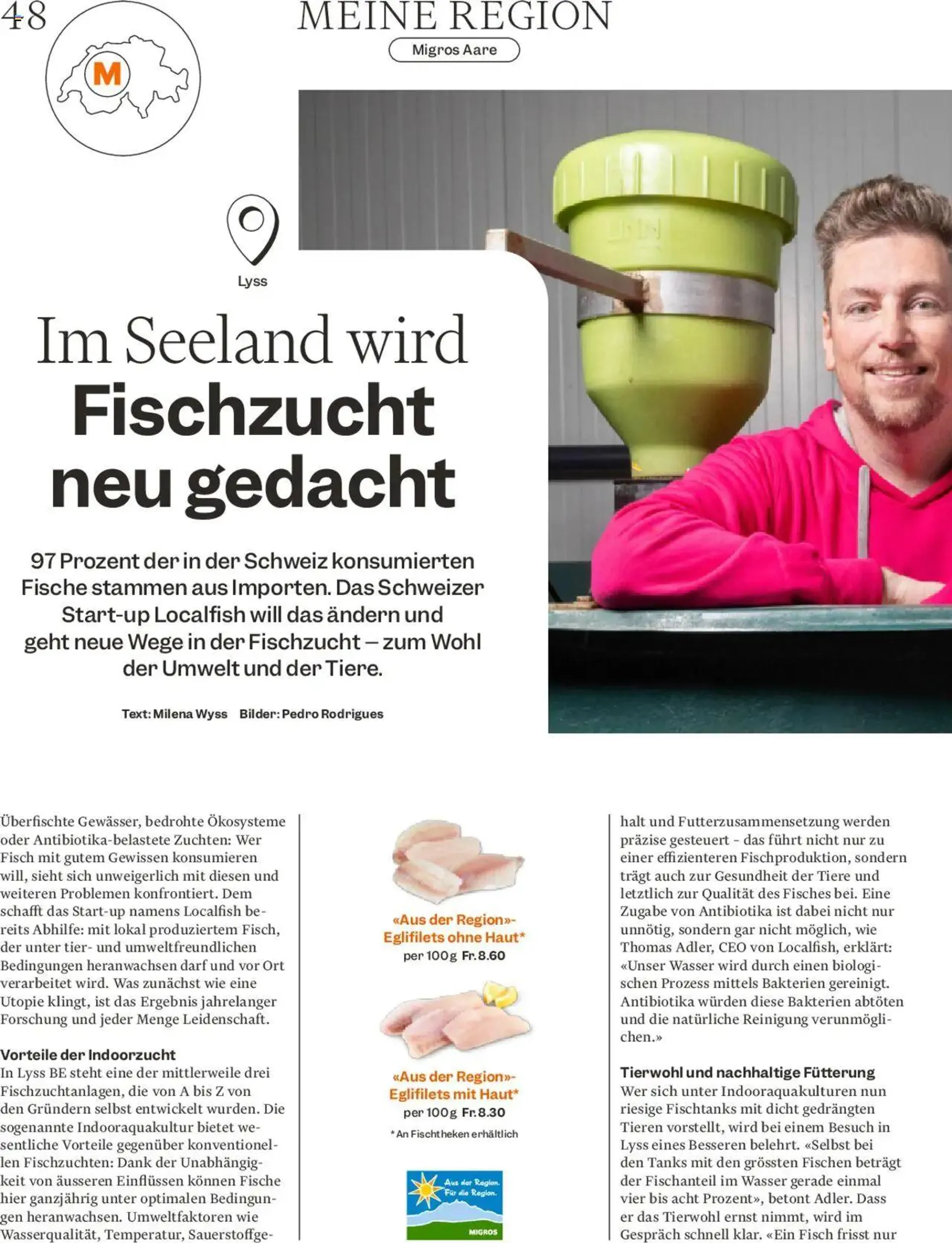 Migros - Magazin von 14. Oktober bis 20. Oktober 2024 - Prospekt seite  48