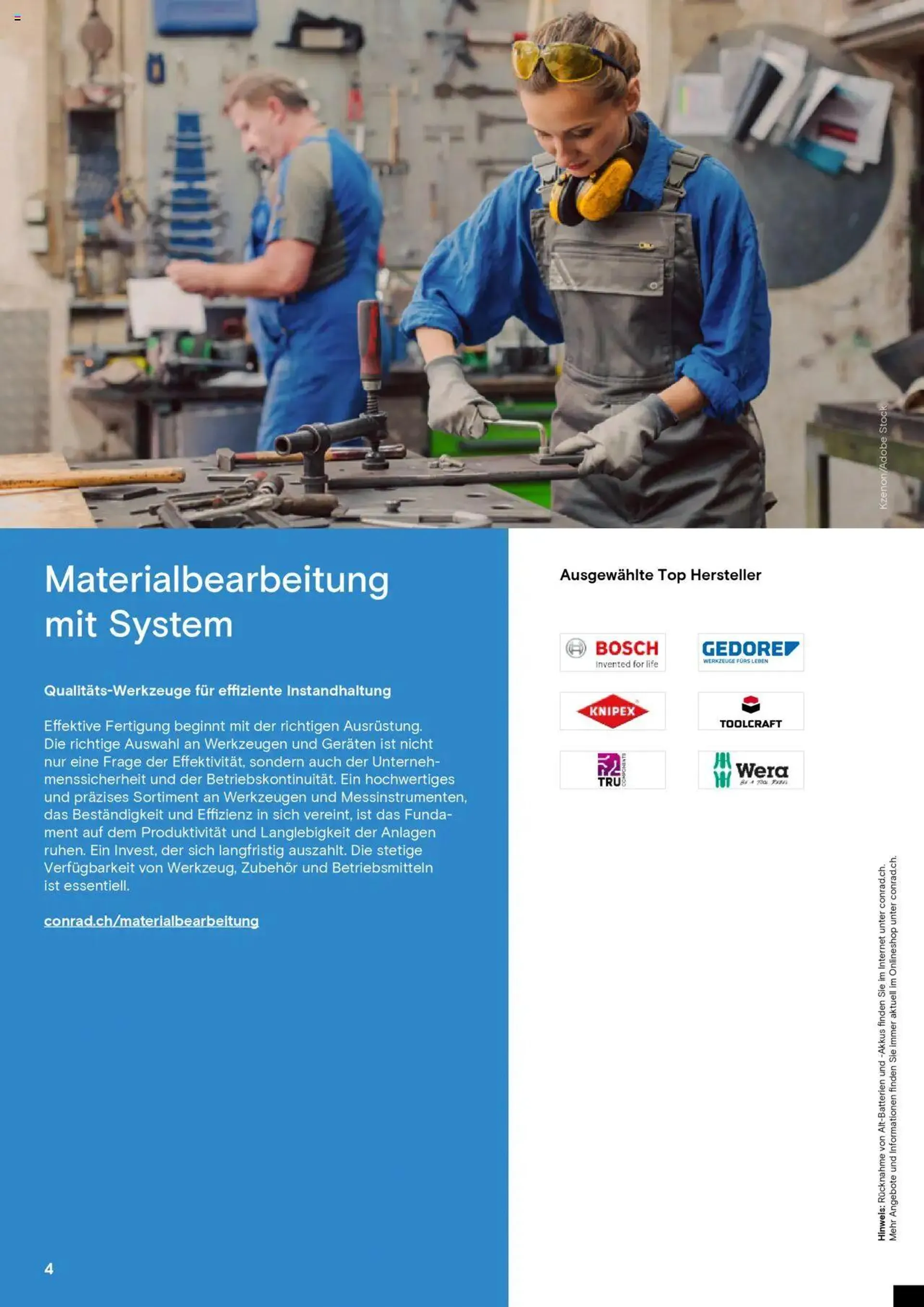 Conrad Aktionen Produktionsprozess von 9. Juli bis 31. Dezember 2024 - Prospekt seite  4