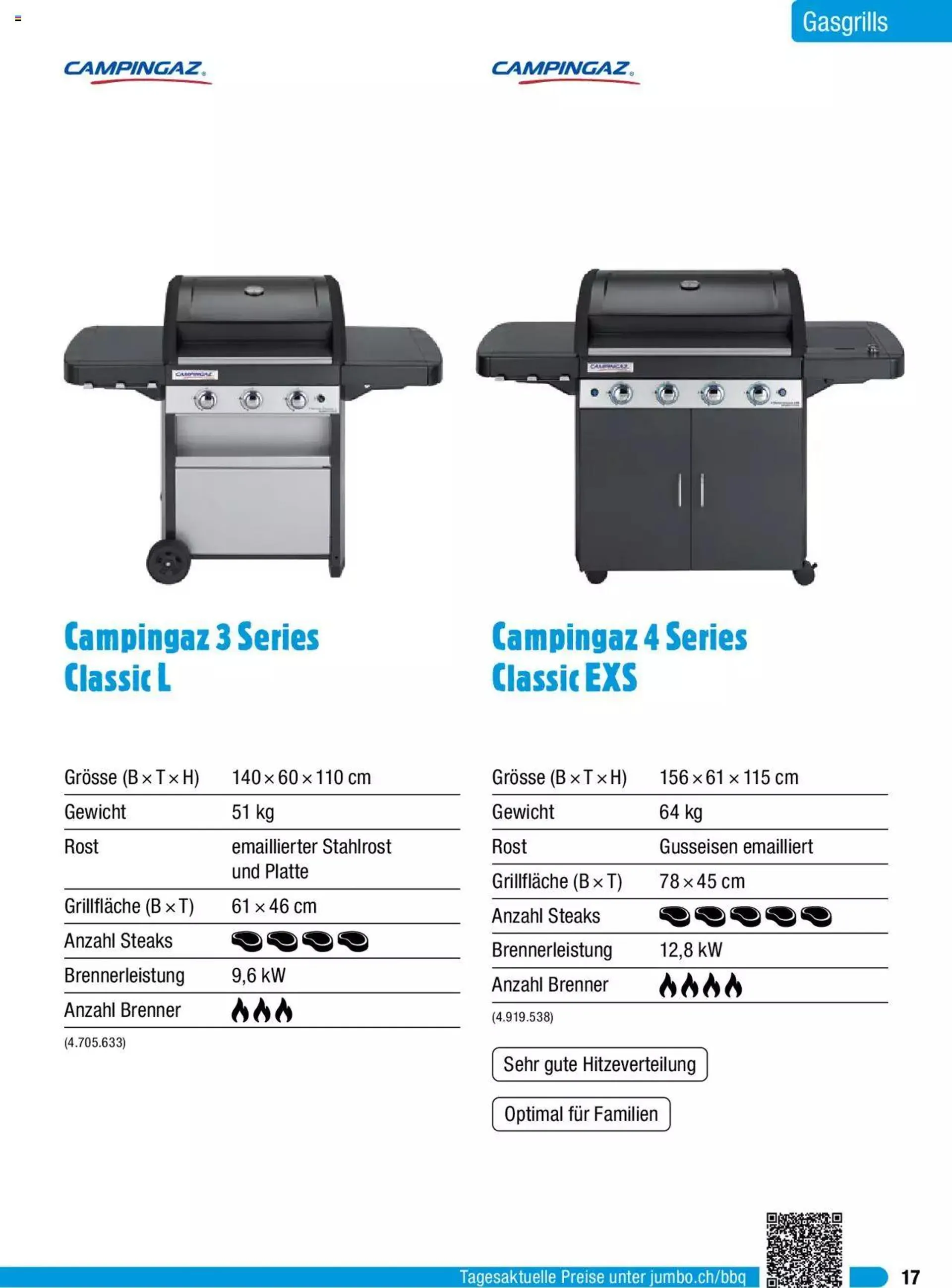 Jumbo Grosse Grillbroschure 2023 von 27. Februar bis 31. Dezember 2023 - Prospekt seite  17