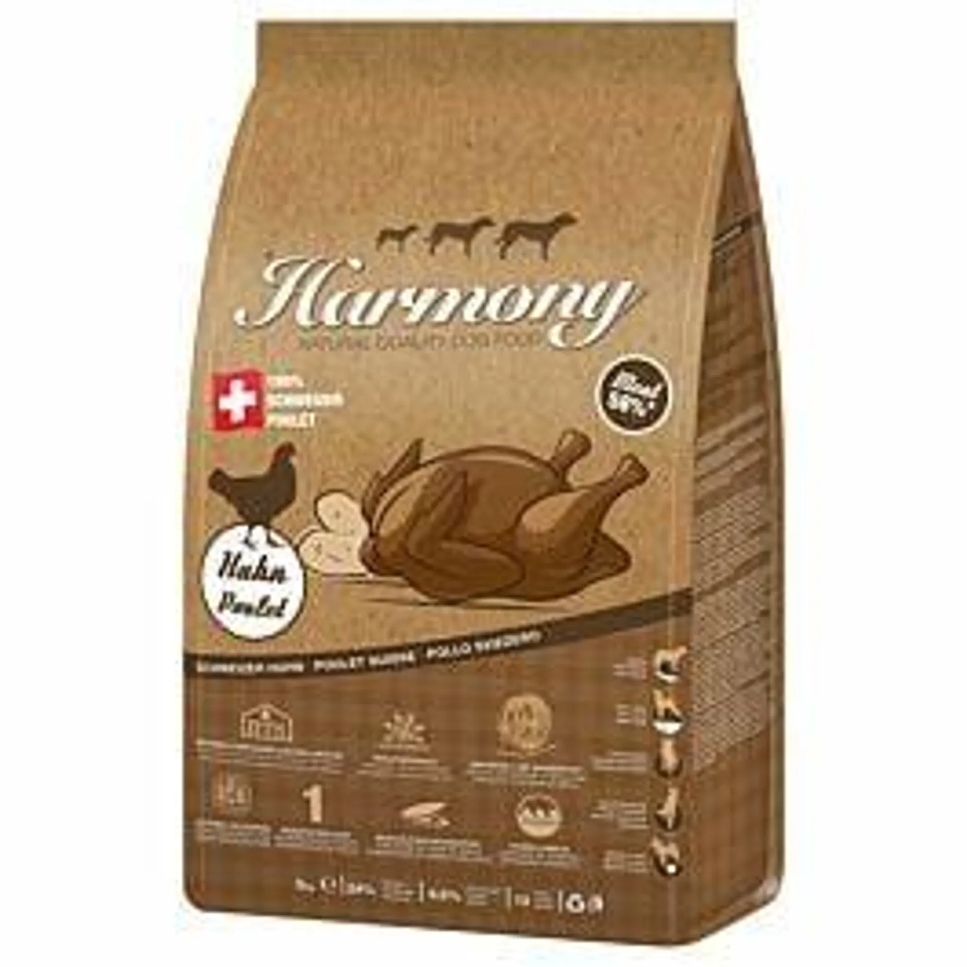 Harmony Dog Natural Hypoallergen Schweizer Huhn