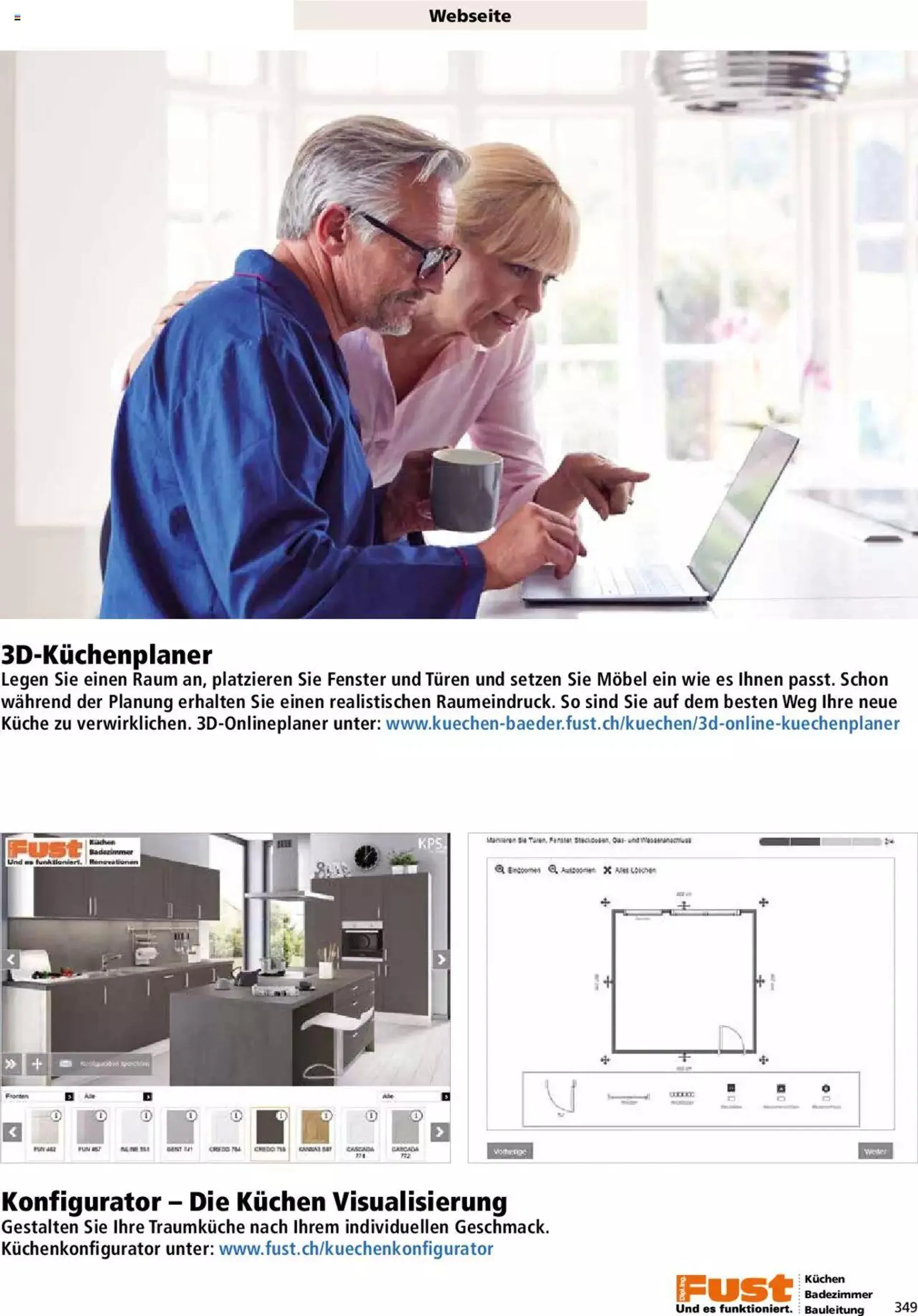 Fust - Küchenmagazin - Riesenauswahl von 22. Februar bis 31. Dezember 2023 - Prospekt seite  349