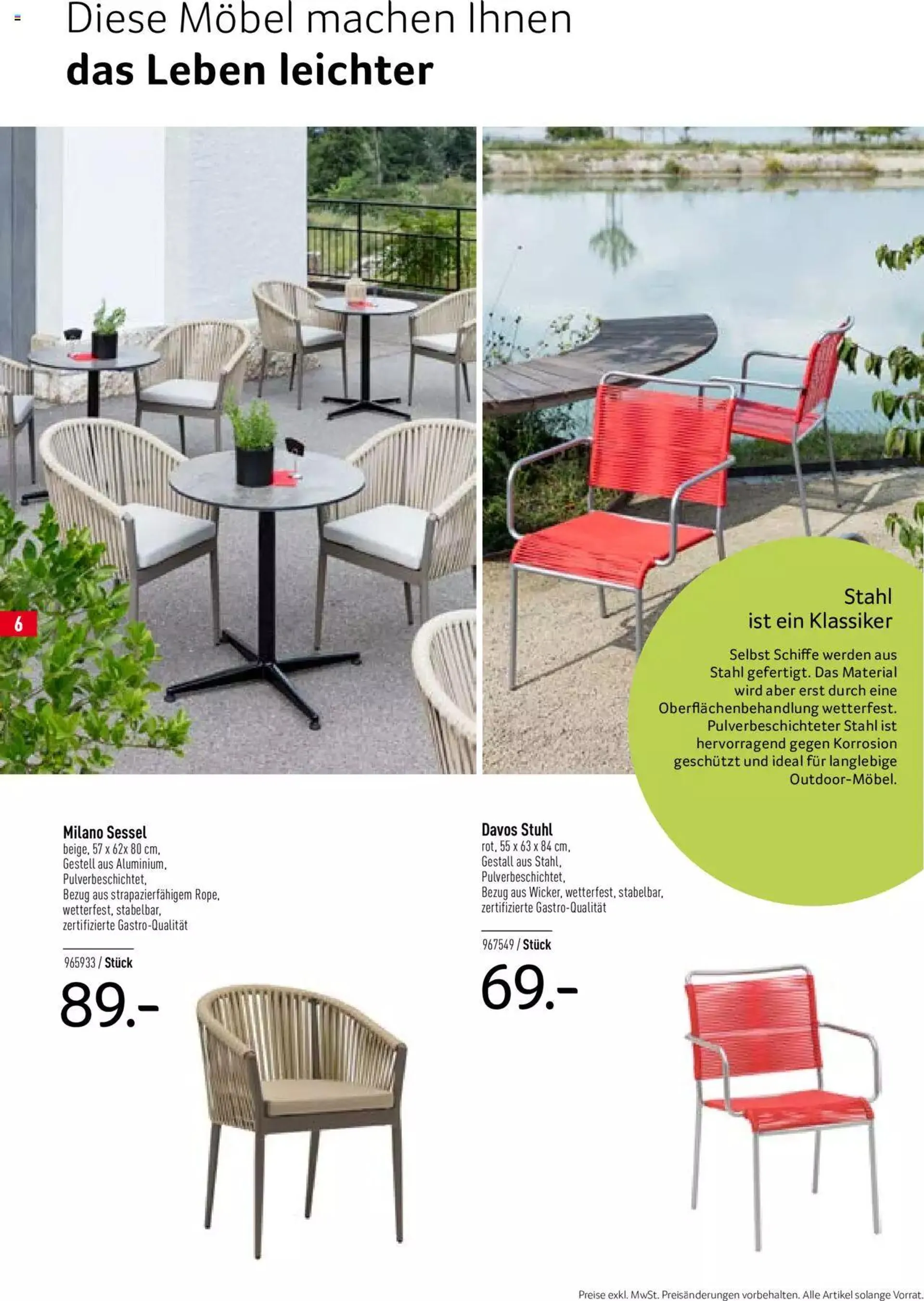 Prodega Outdoor Katalog 2024 von 26. Februar bis 26. Februar 2025 - Prospekt seite  6