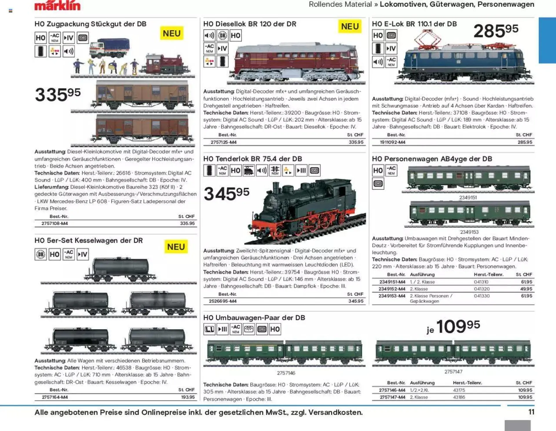 Conrad Modellbahn Katalog 2023/24 von 5. September bis 31. Dezember 2023 - Prospekt seite  13