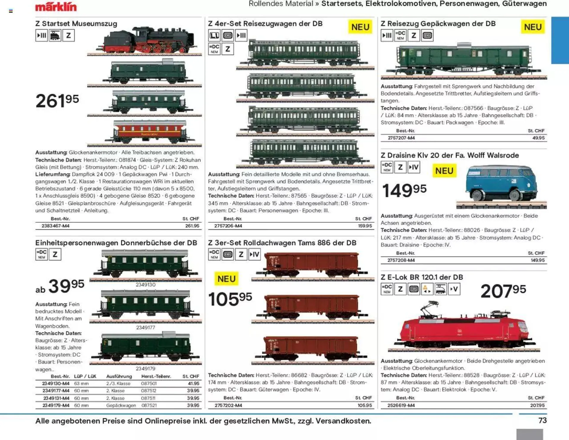 Conrad Modellbahn Katalog 2023/24 von 5. September bis 31. Dezember 2023 - Prospekt seite  75
