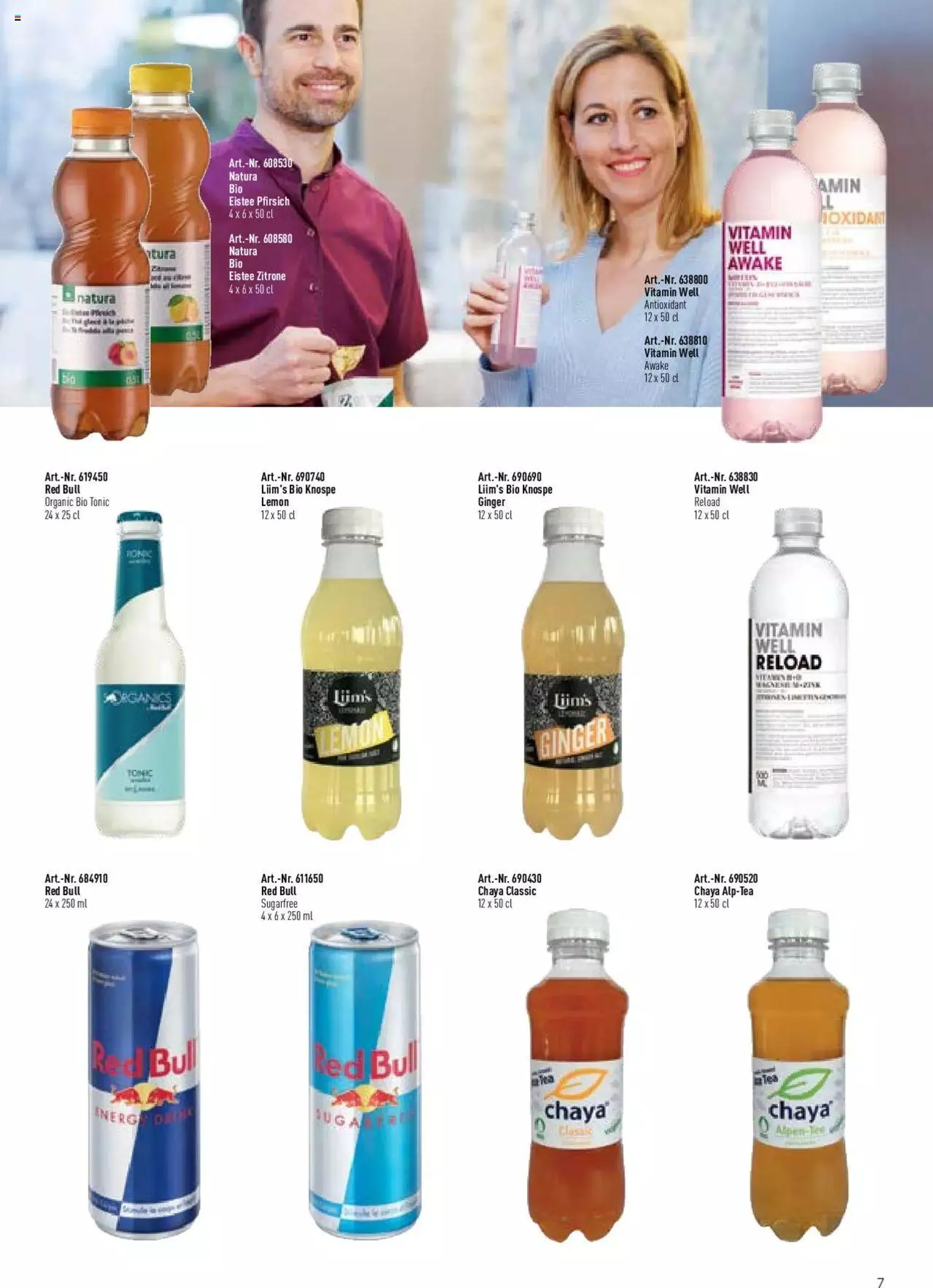 Prodega - Sortiments-Ideen für Kiosk und Shop in der Care-Gastronomie von 11. Mai bis 11. Mai 2024 - Prospekt seite  7