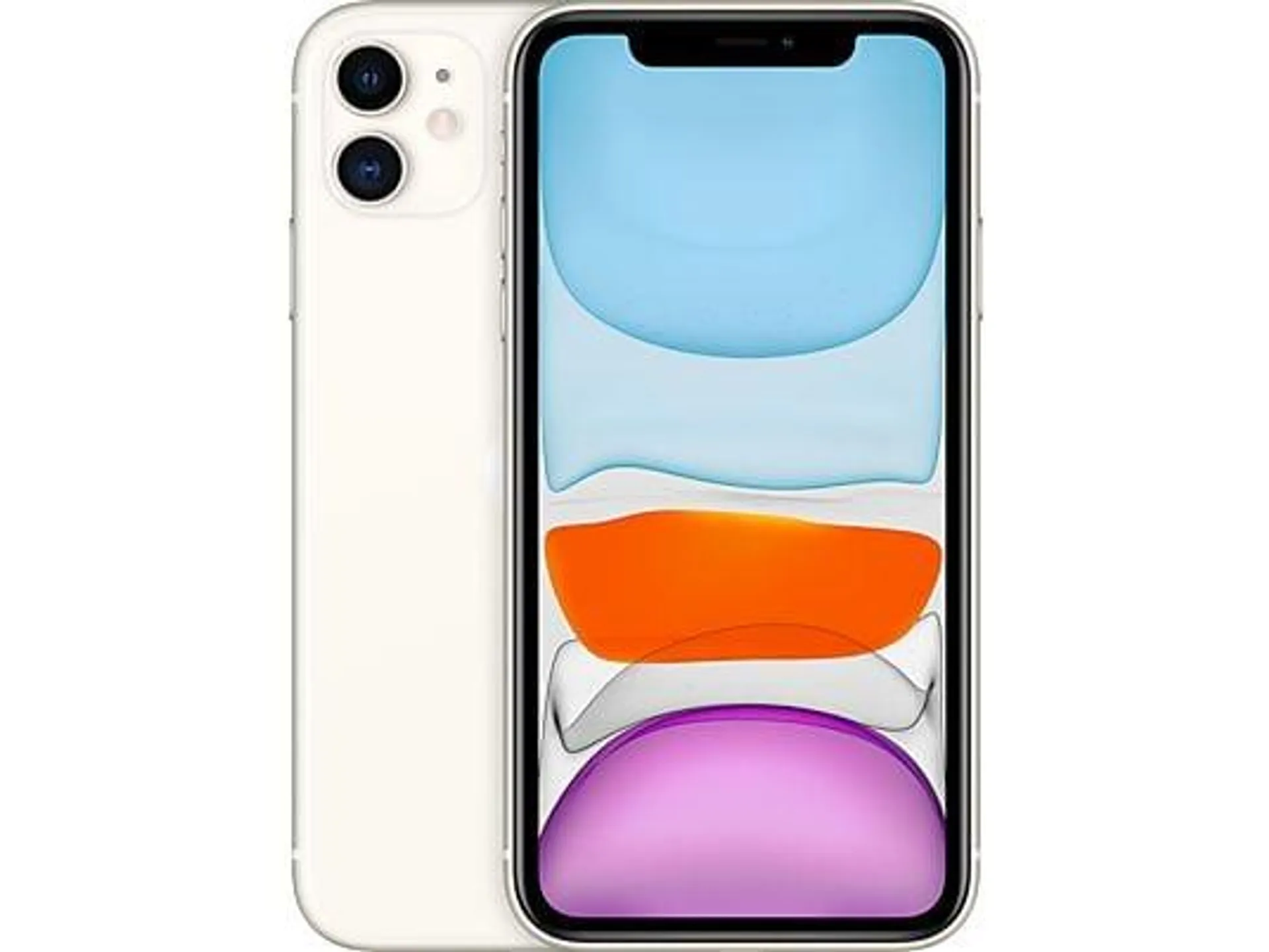 APPLE iPhone 11 (2020) - Smartphone (6.1 ", 64 GB, White)