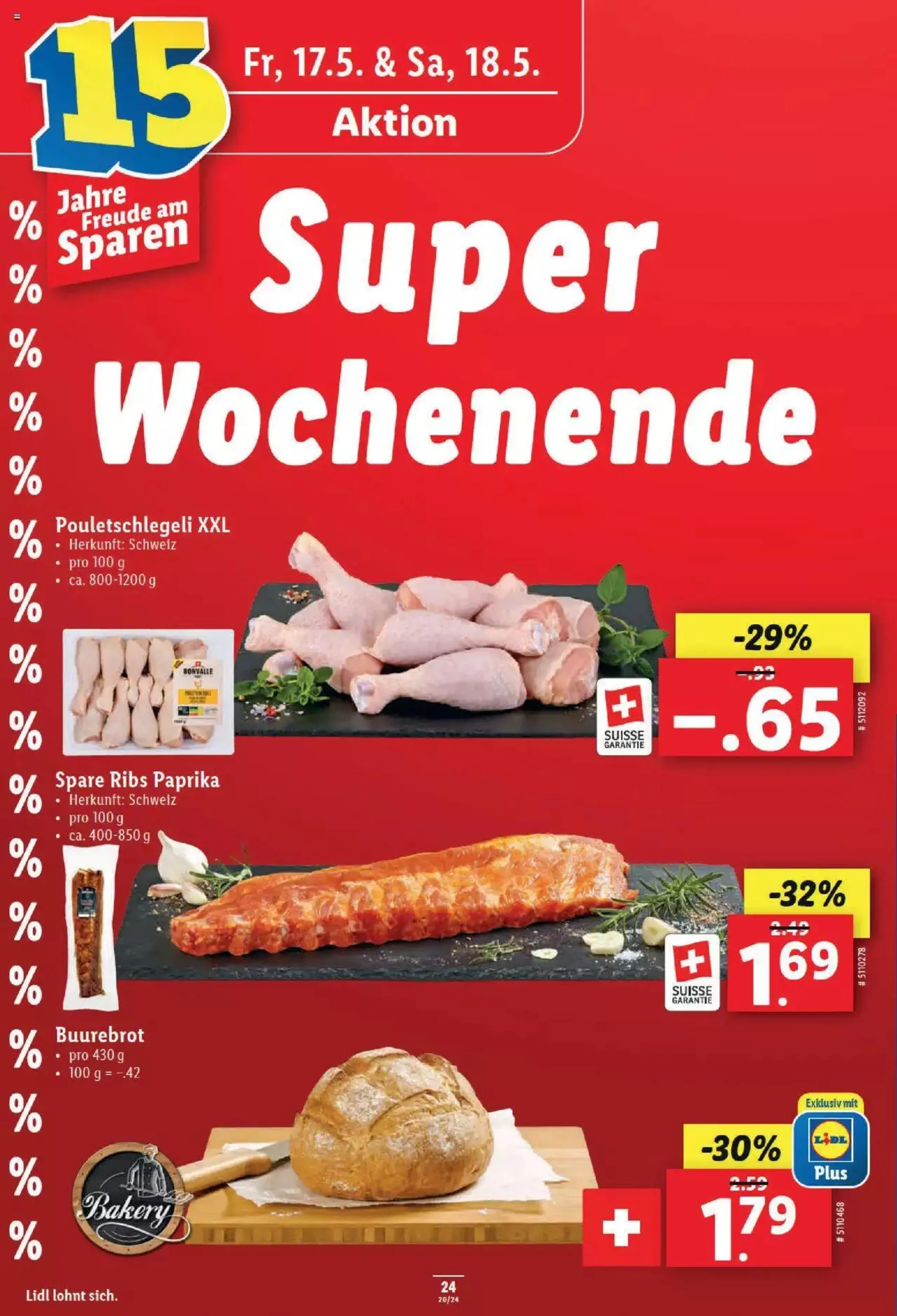 Lidl Aktionen von 16. Mai bis 22. Mai 2024 - Prospekt seite  24