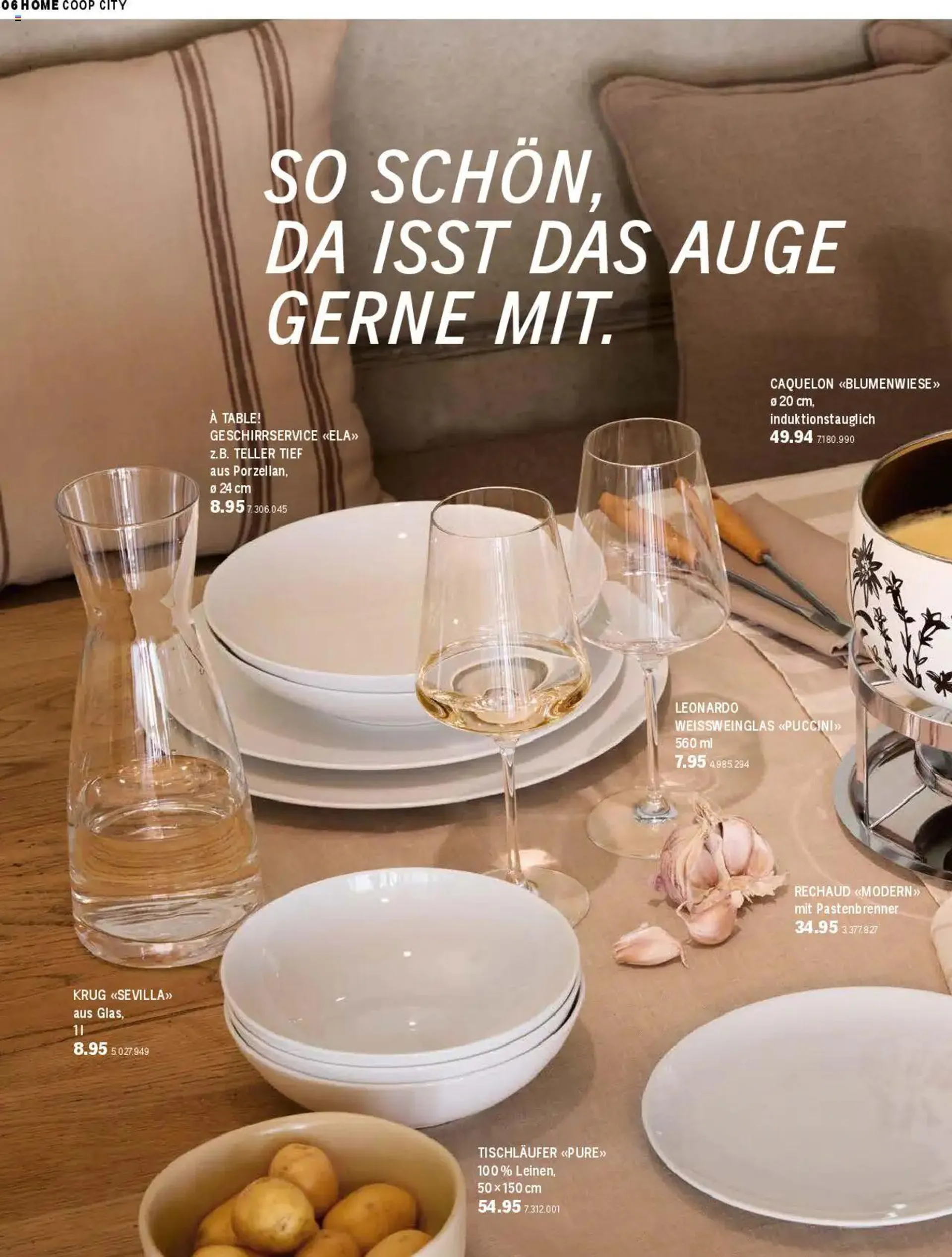 Coop City Magazin von 24. September bis 31. Dezember 2024 - Prospekt seite  6
