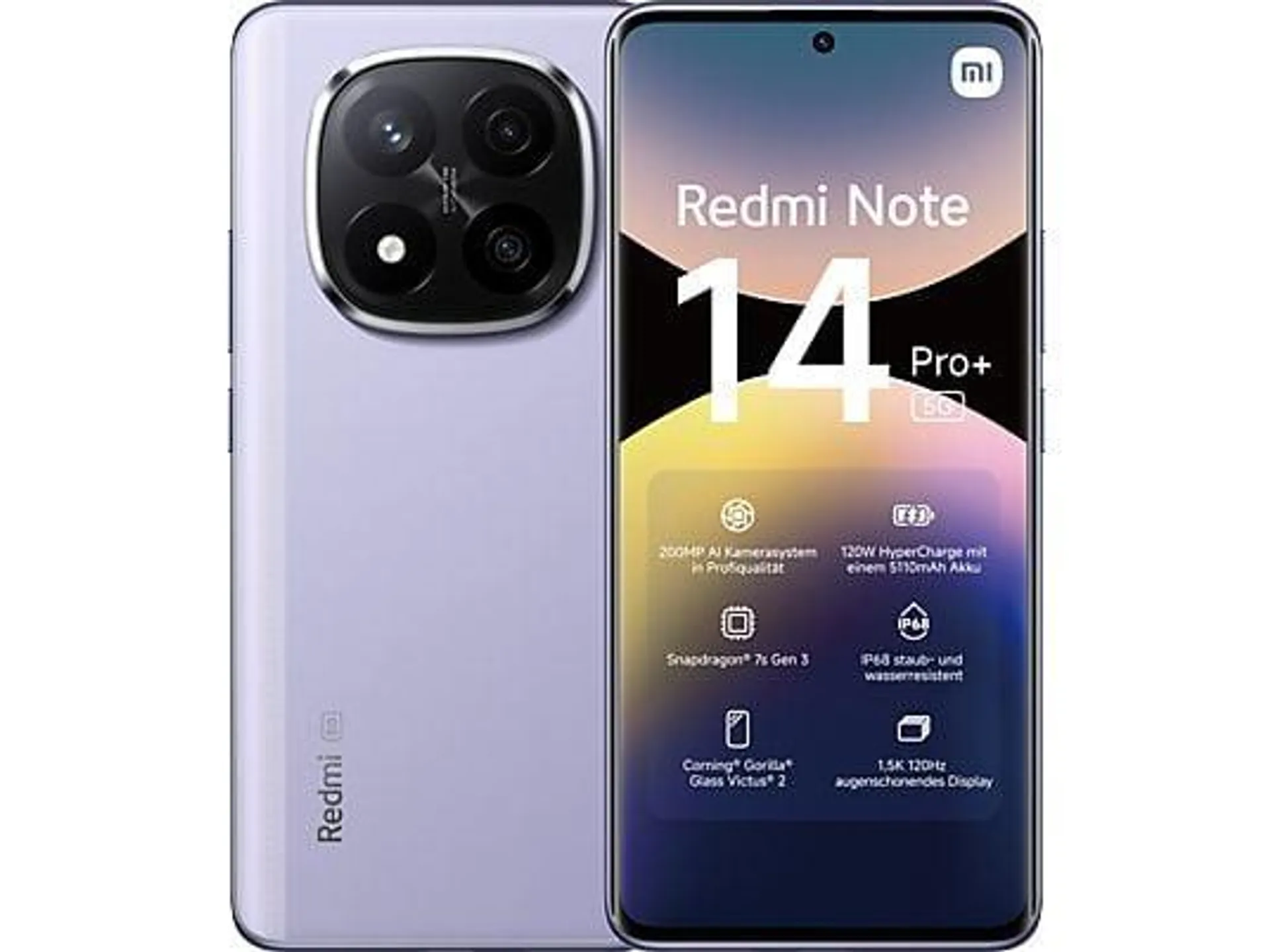 XIAOMI Redmi Note 14 Pro+ 5G 512 GB Lavender Purple Dual SIM