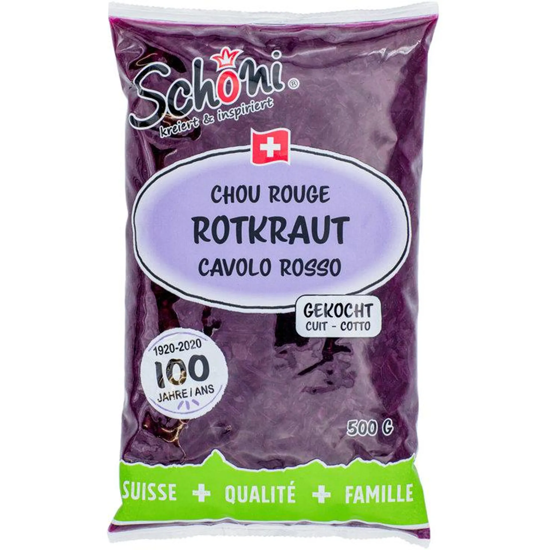 Schöni Rotkraut gekocht