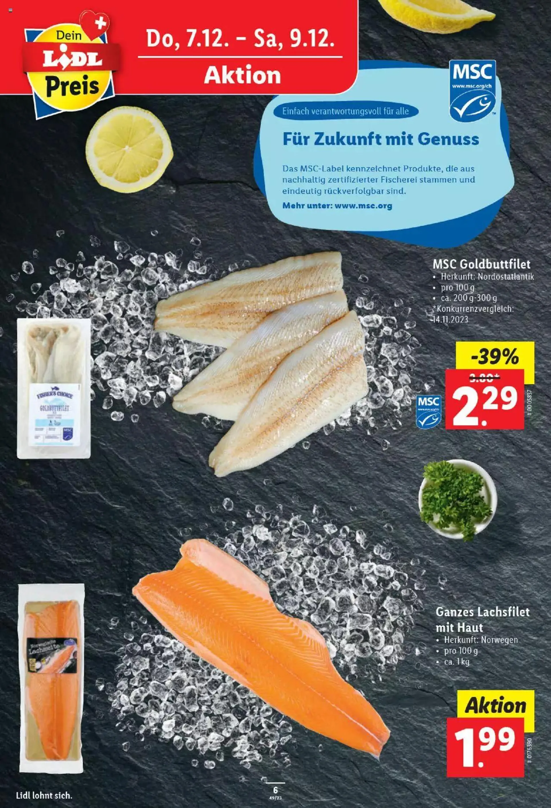 Lidl Aktionen von 7. Dezember bis 13. Dezember 2023 - Prospekt seite  6