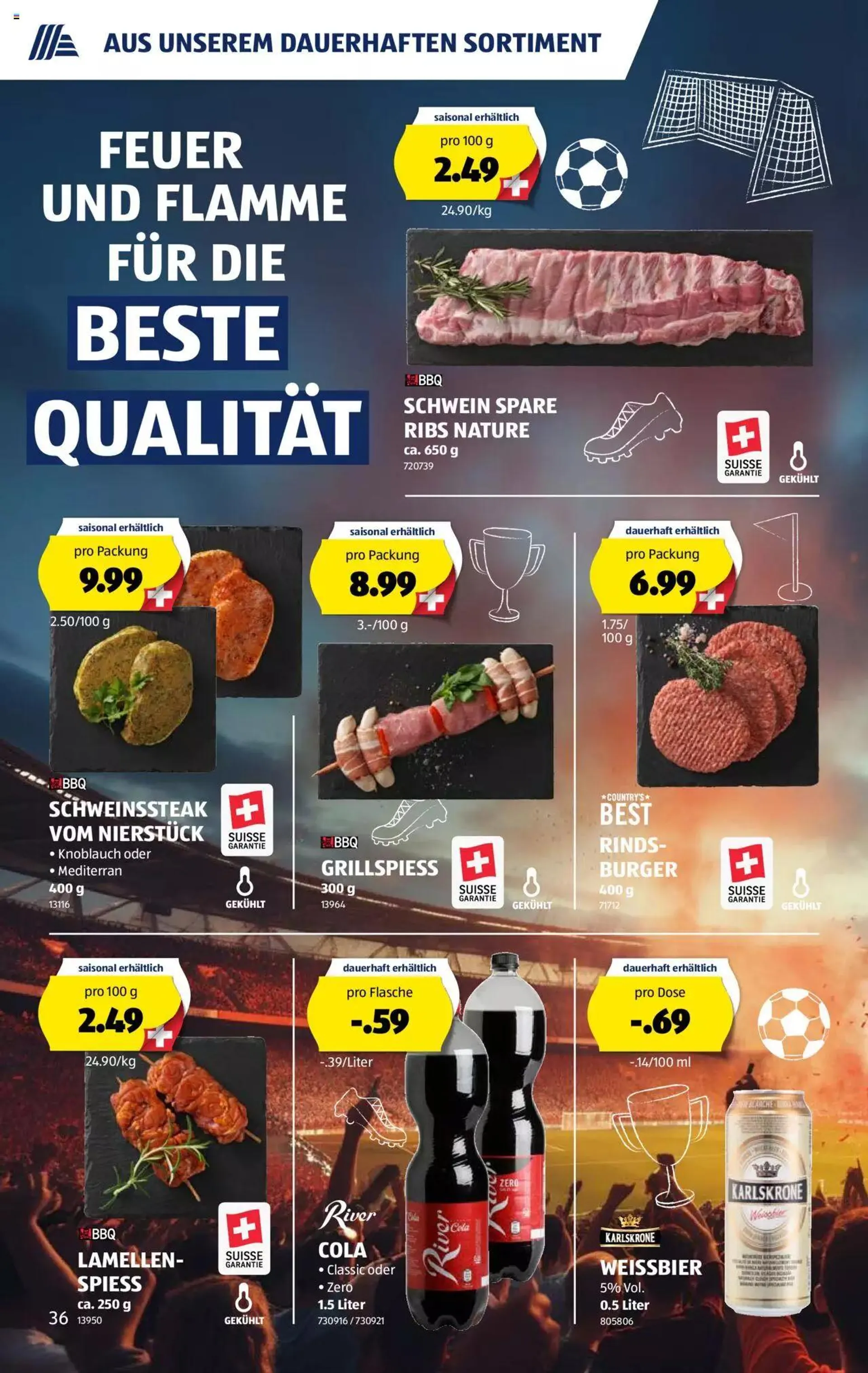 Aldi Aktionen von 13. Juni bis 19. Juni 2024 - Prospekt seite  36