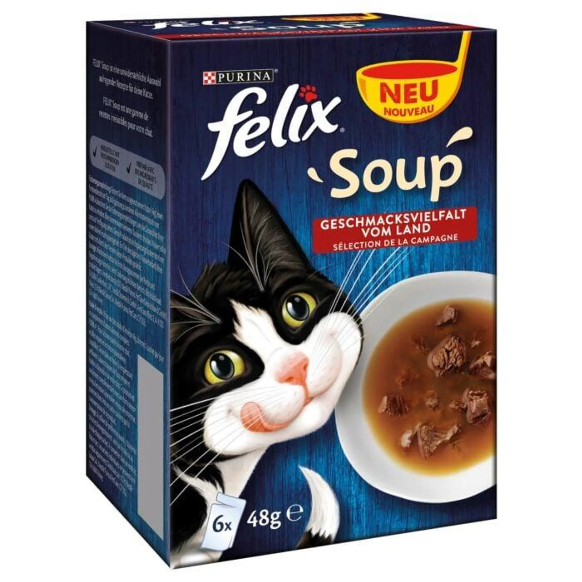 Felix Soup Geschmacksvielfalt vom Land 6x48g