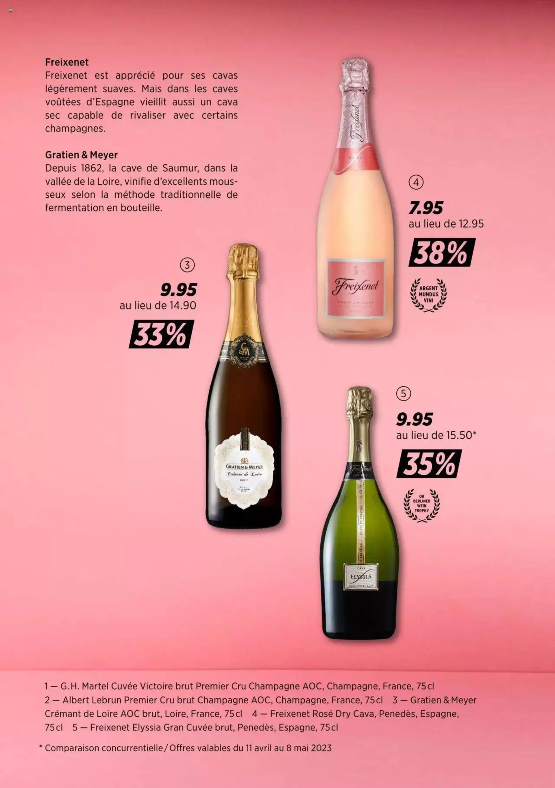Denner Spiribooklet FR von 11. April bis 31. Dezember 2023 - Prospekt seite  13