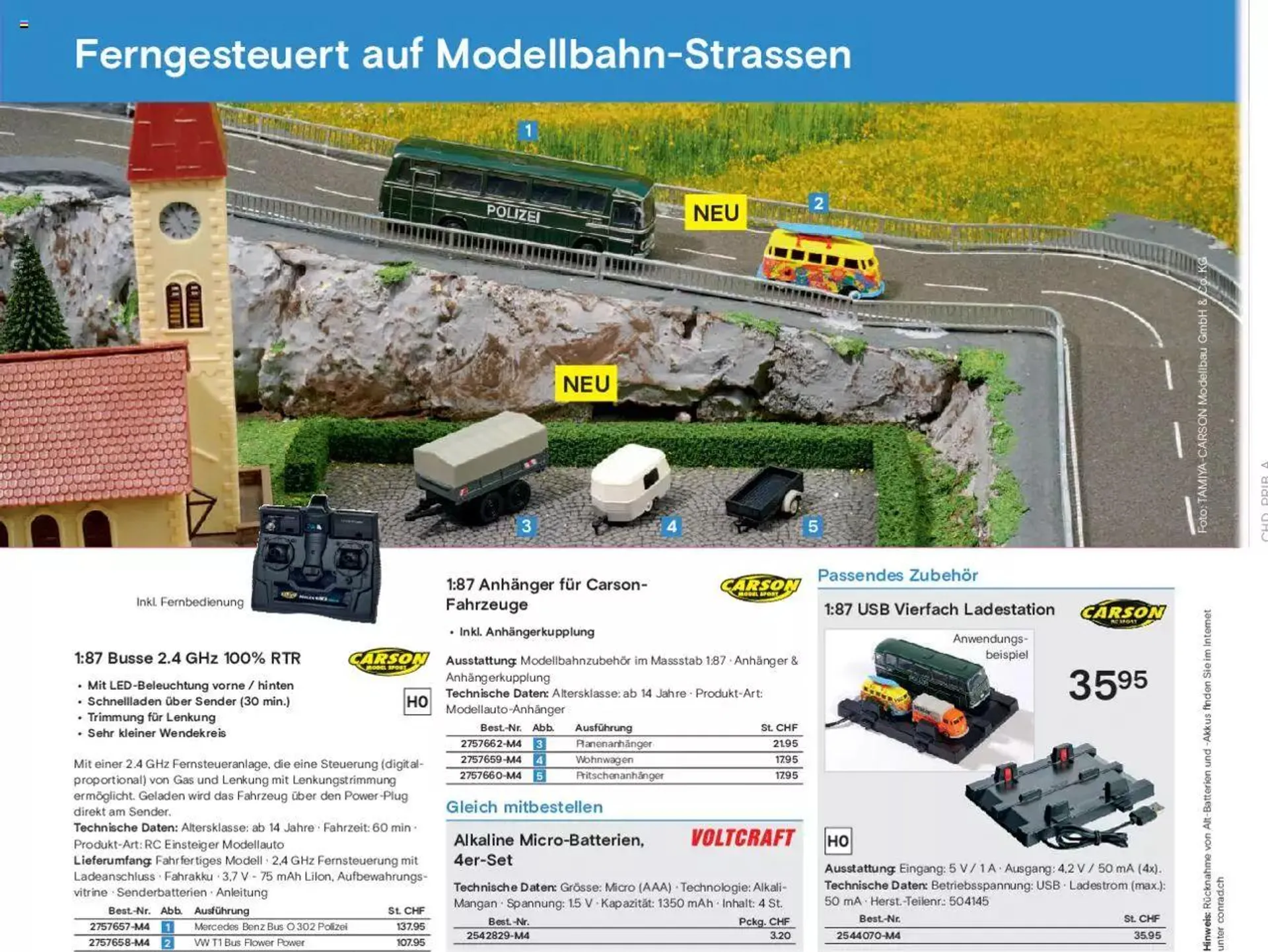 Conrad Modellbahn Katalog 2023/24 von 5. September bis 31. Dezember 2023 - Prospekt seite  2