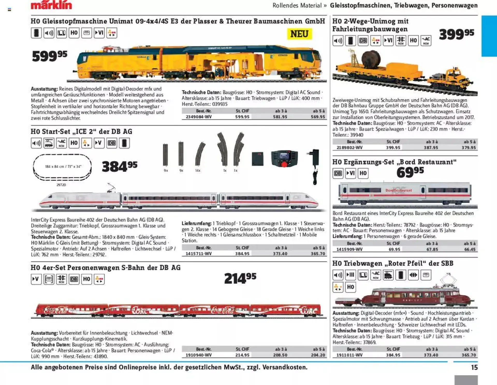 Conrad - Modellbahn 2021/22 von 1. Januar bis 31. Dezember 2023 - Prospekt seite  17