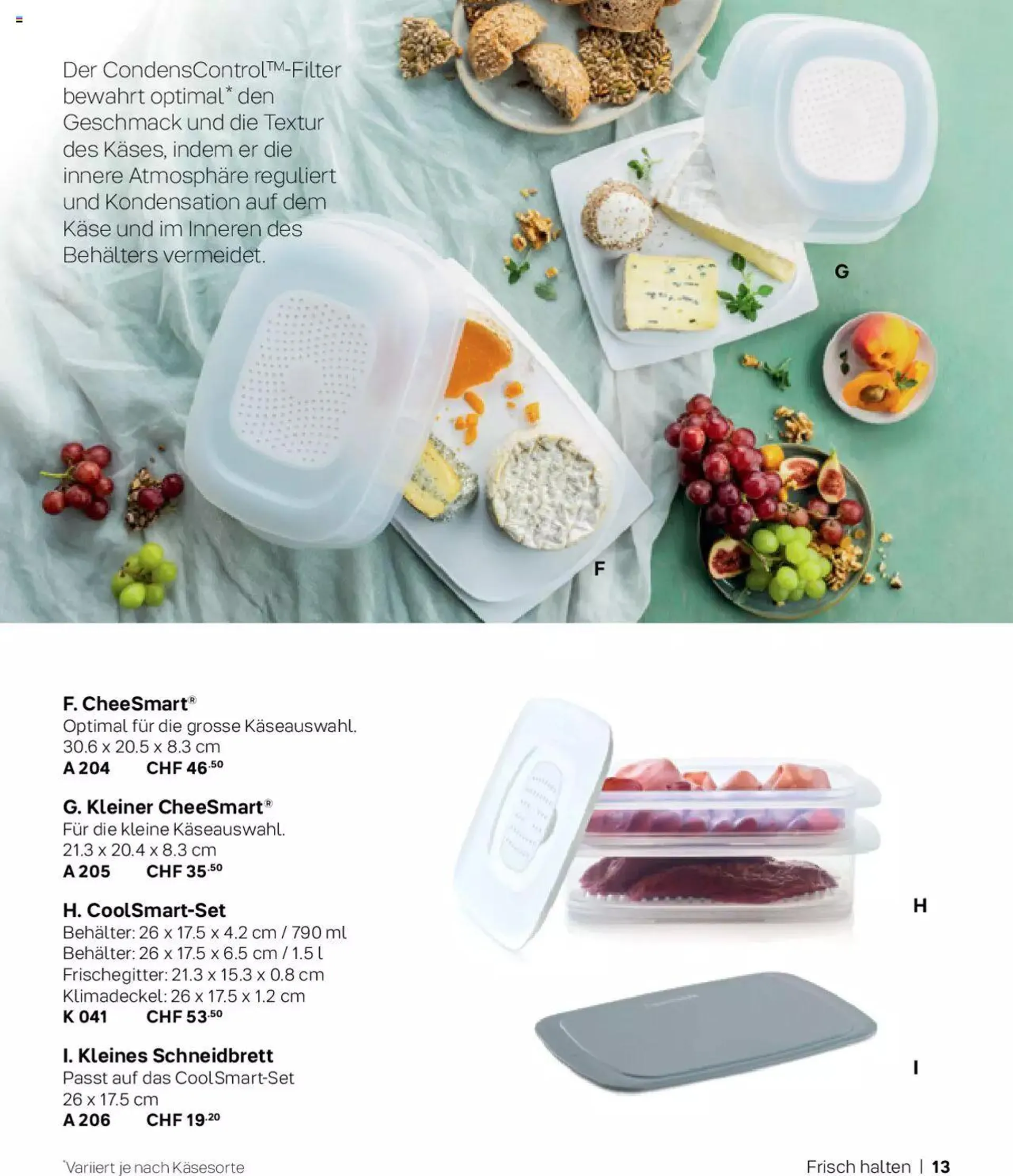 Tupperware Aktionen Herbst / Winter 2023 von 1. November bis 31. Dezember 2023 - Prospekt seite  13