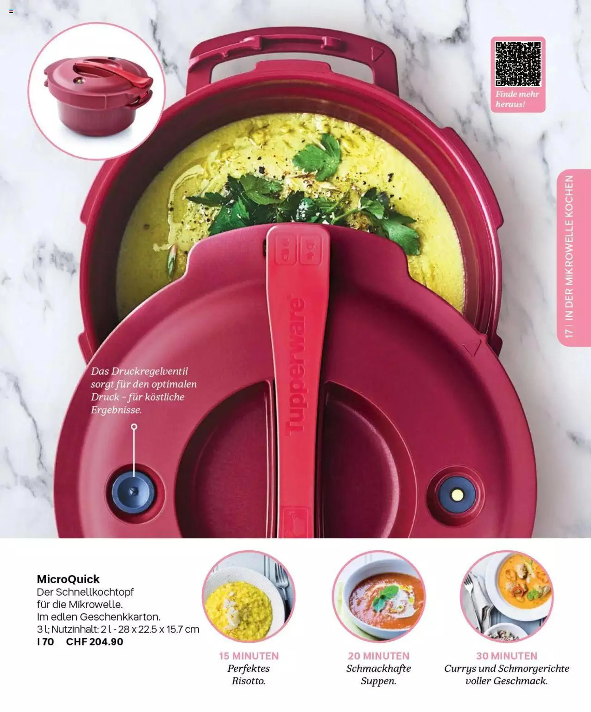 Tupperware - Herbst / Winter 2022-23 von 1. September bis 31. Dezember 2023 - Prospekt seite  17
