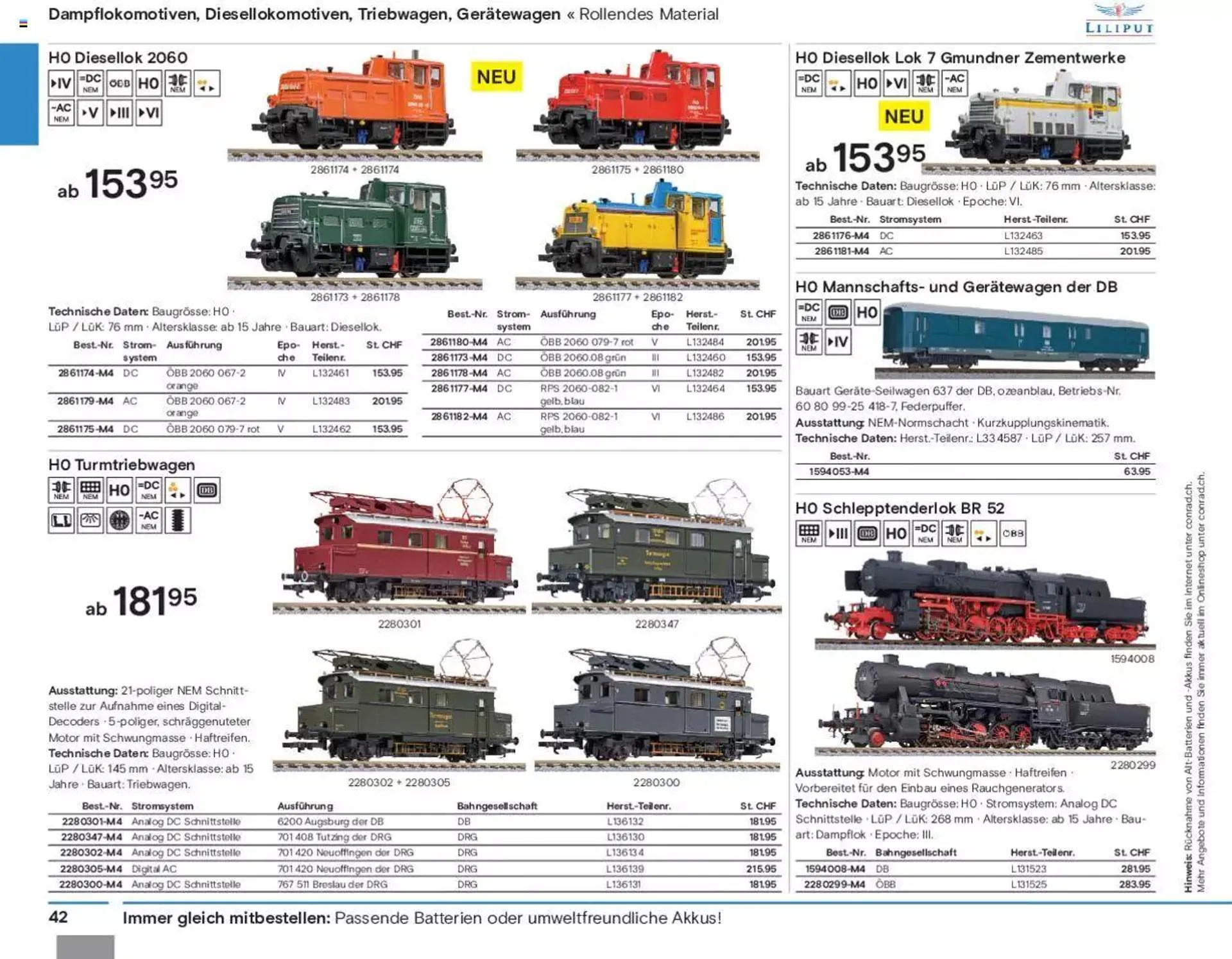 Conrad Modellbahn Katalog 2023/24 von 5. September bis 31. Dezember 2023 - Prospekt seite  44