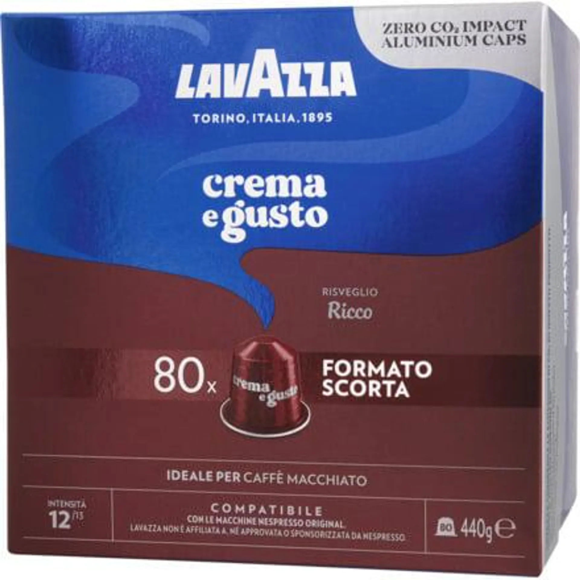 Lavazza Crema e Gusto Ricco 80 Kapseln