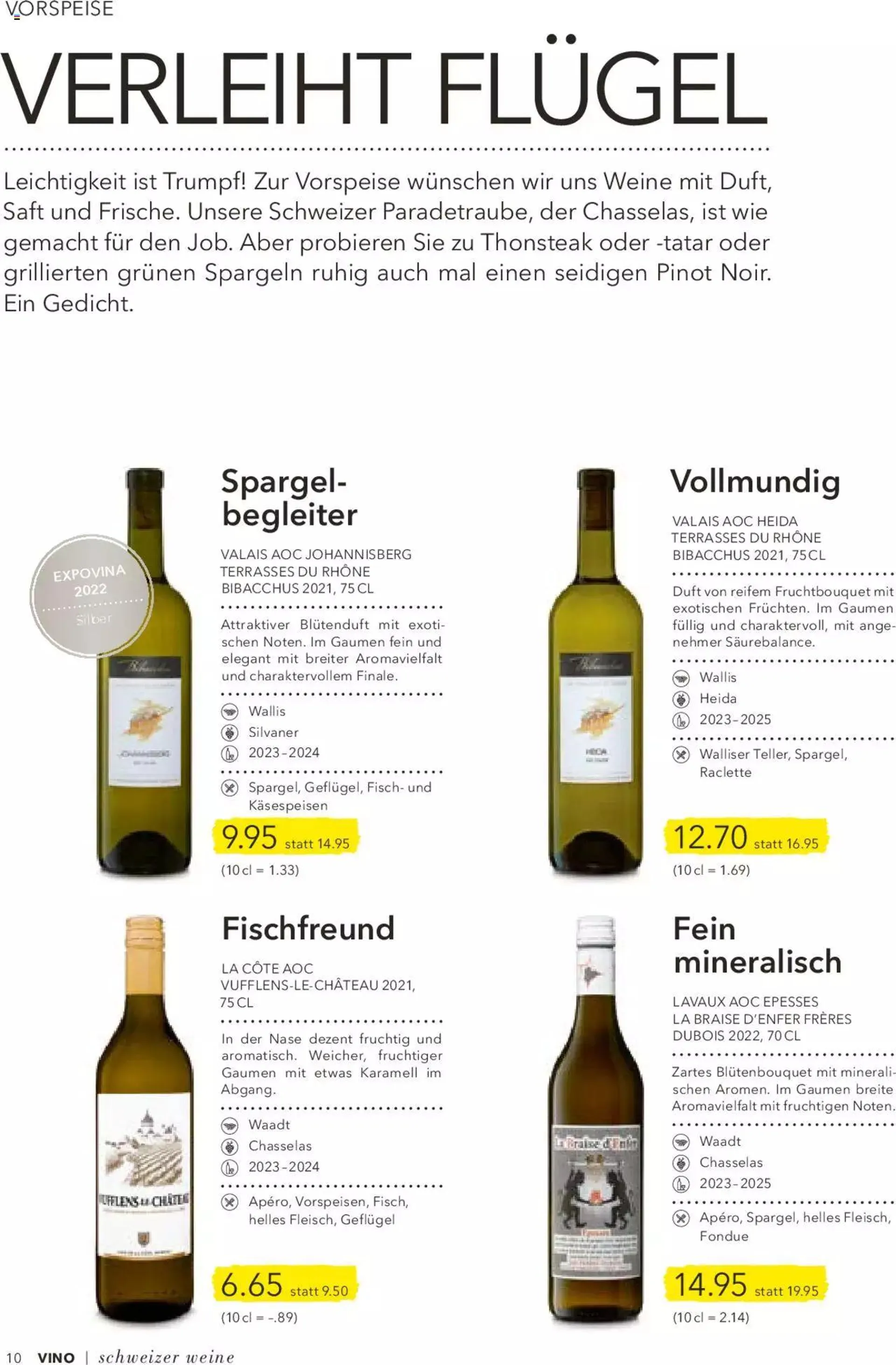 Coop Aktionen - Vino von 30. Mai bis 31. Dezember 2023 - Prospekt seite  10