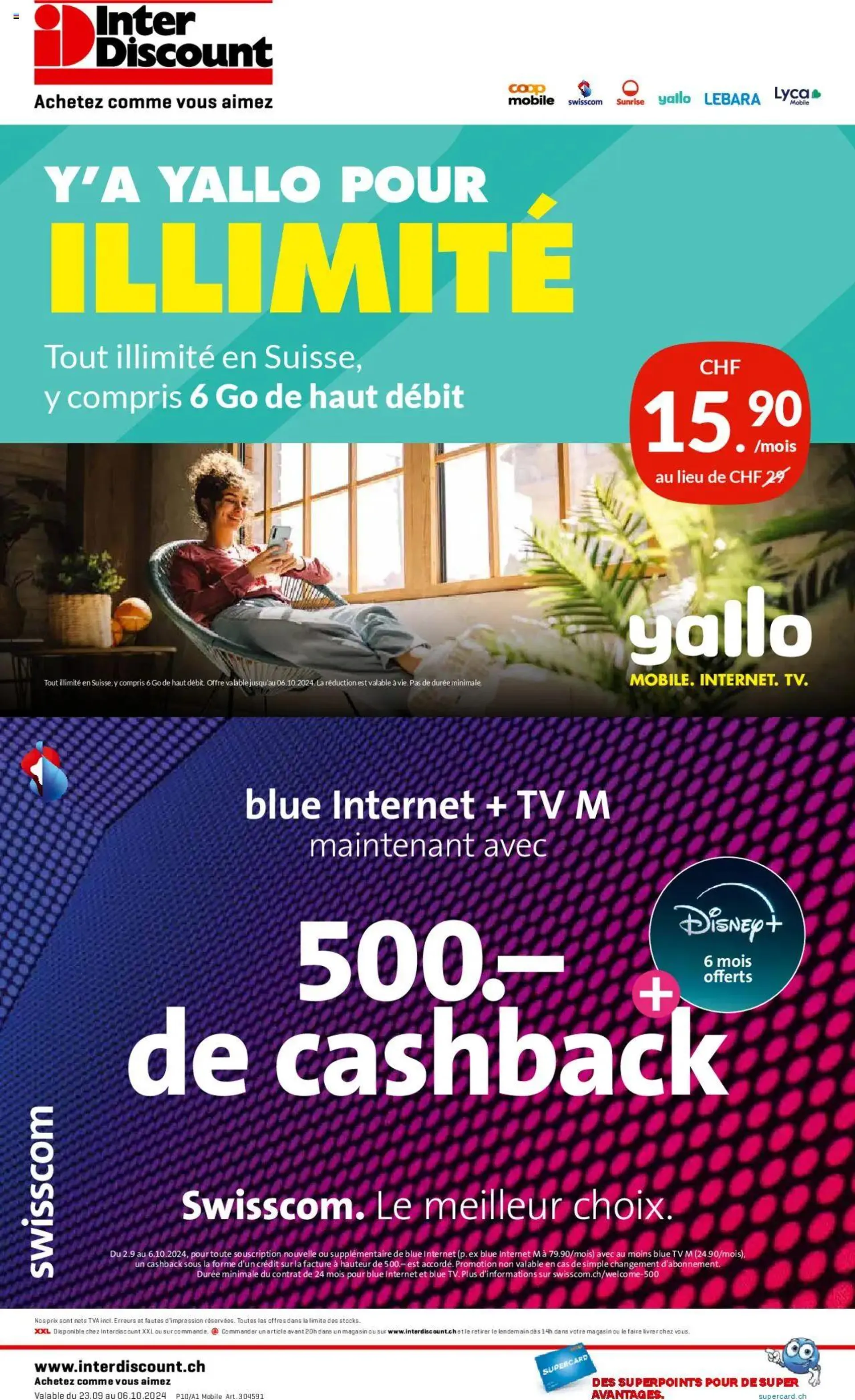 Interdiscount Prospectus - Mobile von 23. September bis 6. Oktober 2024 - Prospekt seite  8