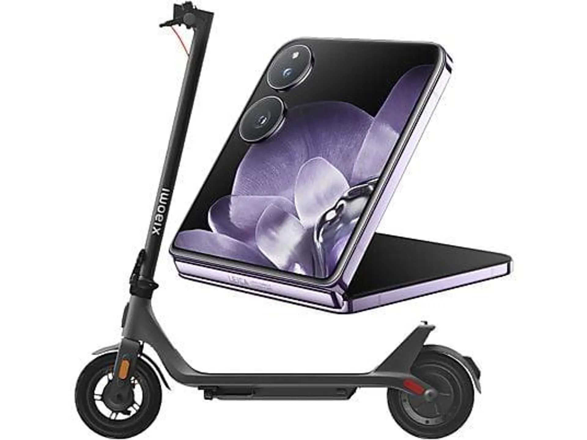 XIAOMI MIX Flip + Electric Scooter 4 Lite (2. Gen) Swiss Edition Launch Edition 512 GB Purple Dual SIM