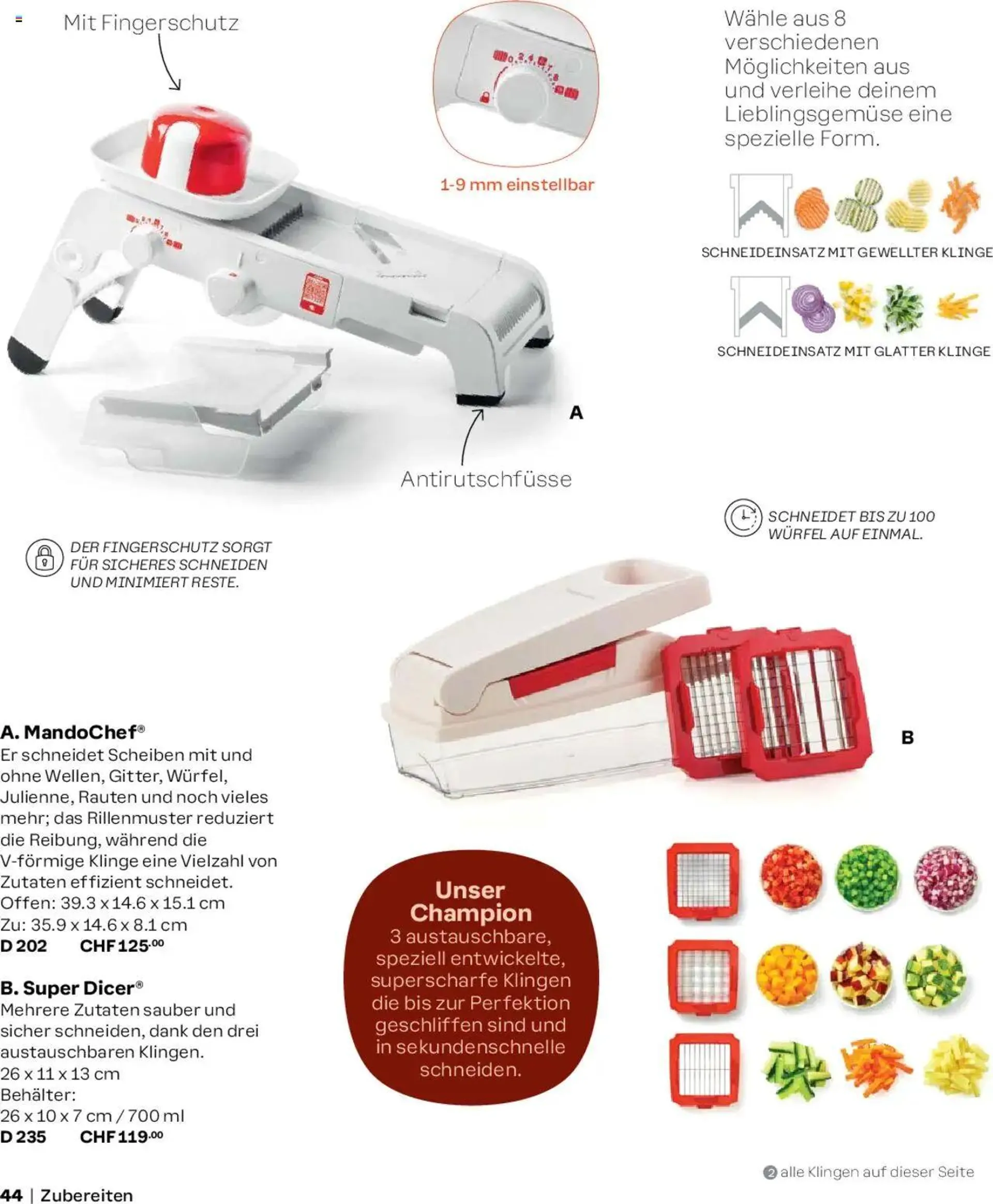 Tupperware Aktionen Herbst / Winter 2024/25 von 2. September bis 31. Dezember 2024 - Prospekt seite  44