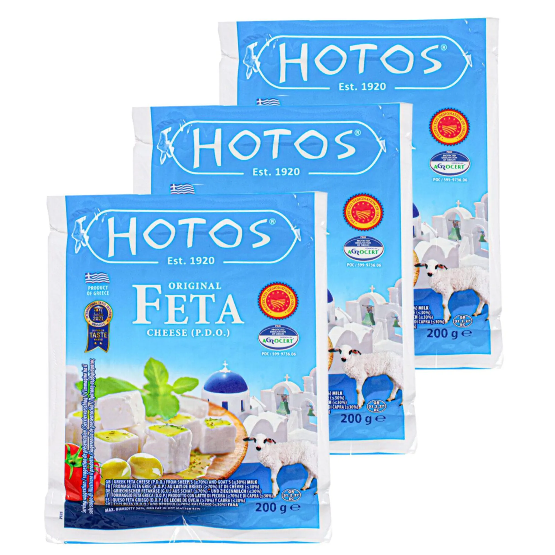 Hotos Feta 3x 200g