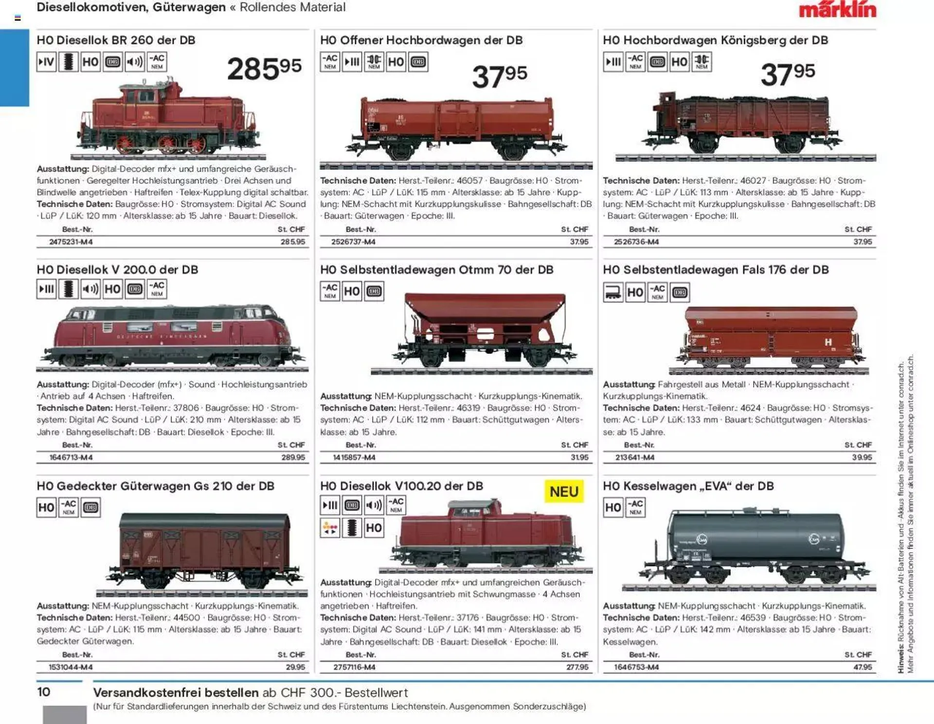 Conrad Modellbahn Katalog 2023/24 von 5. September bis 31. Dezember 2023 - Prospekt seite  12