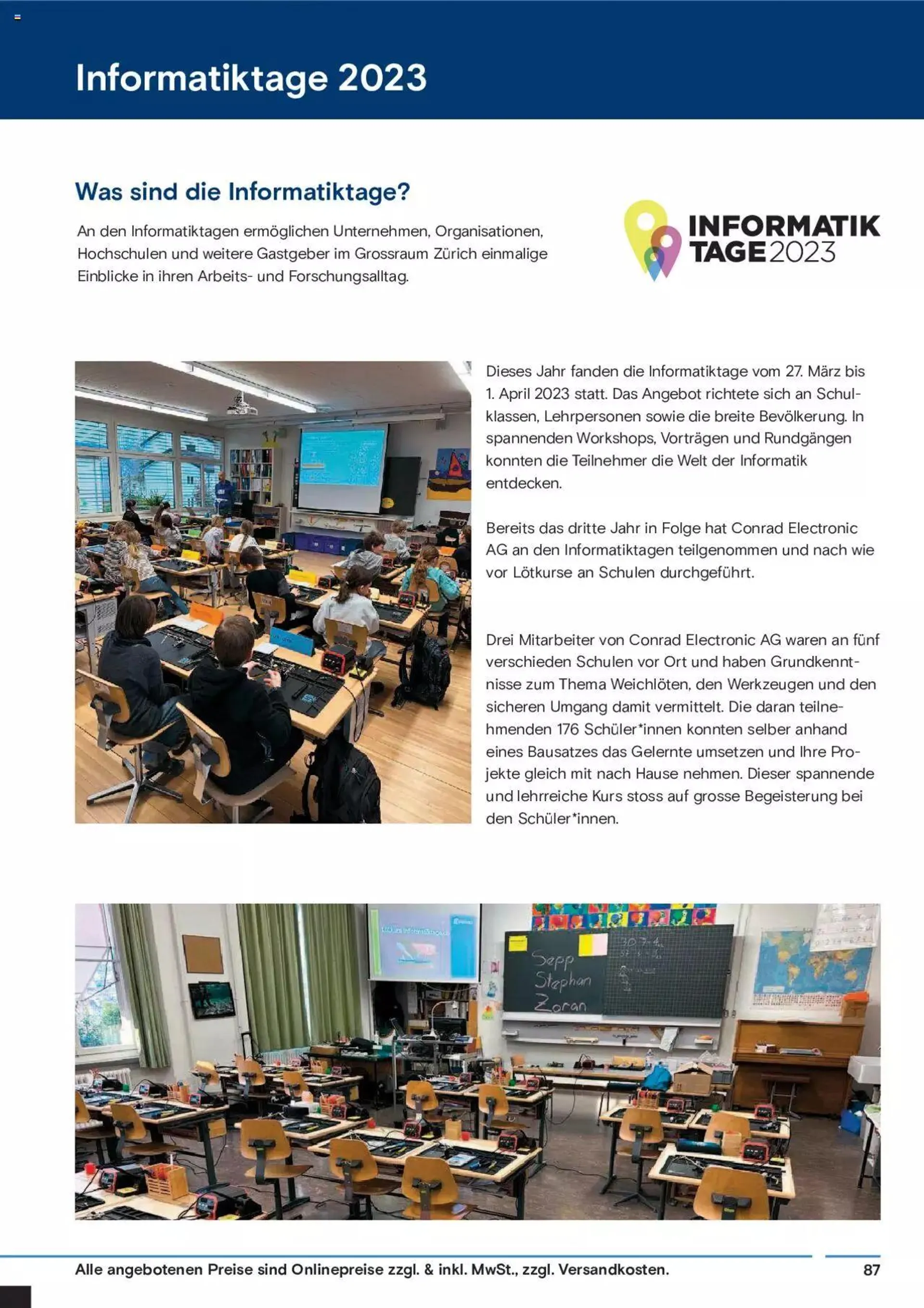Conrad Aktionen Education von 5. September bis 31. Dezember 2024 - Prospekt seite  89