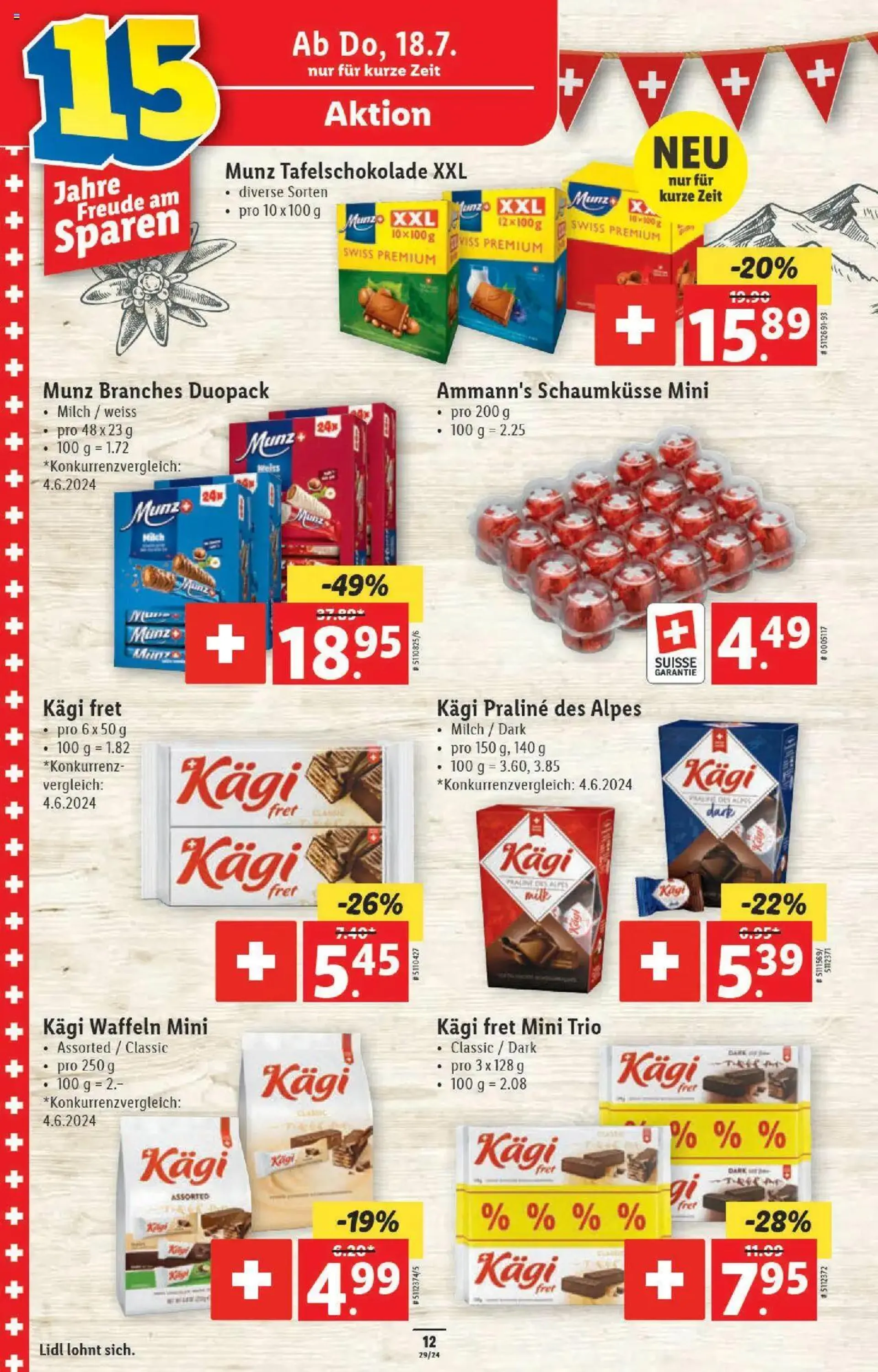 Lidl Aktionen von 18. Juli bis 24. Juli 2024 - Prospekt seite  12