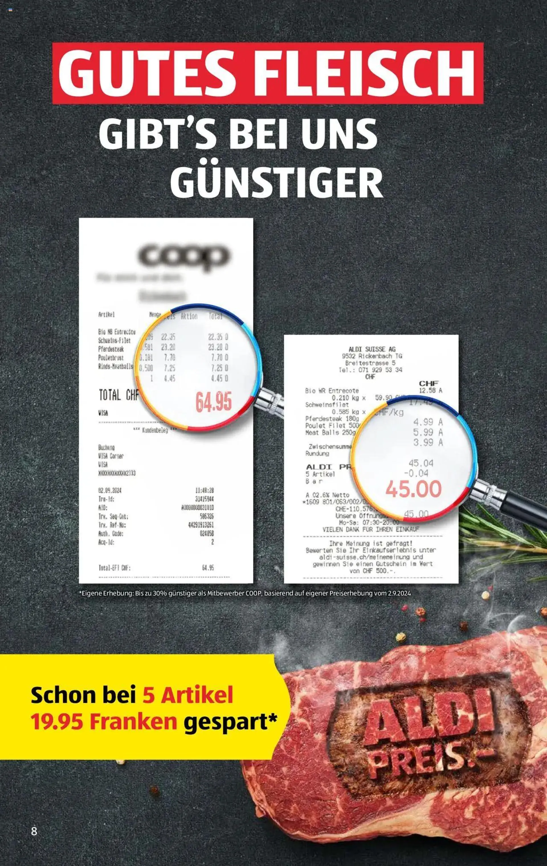 Aldi Aktionen von 3. Oktober bis 9. Oktober 2024 - Prospekt seite  8