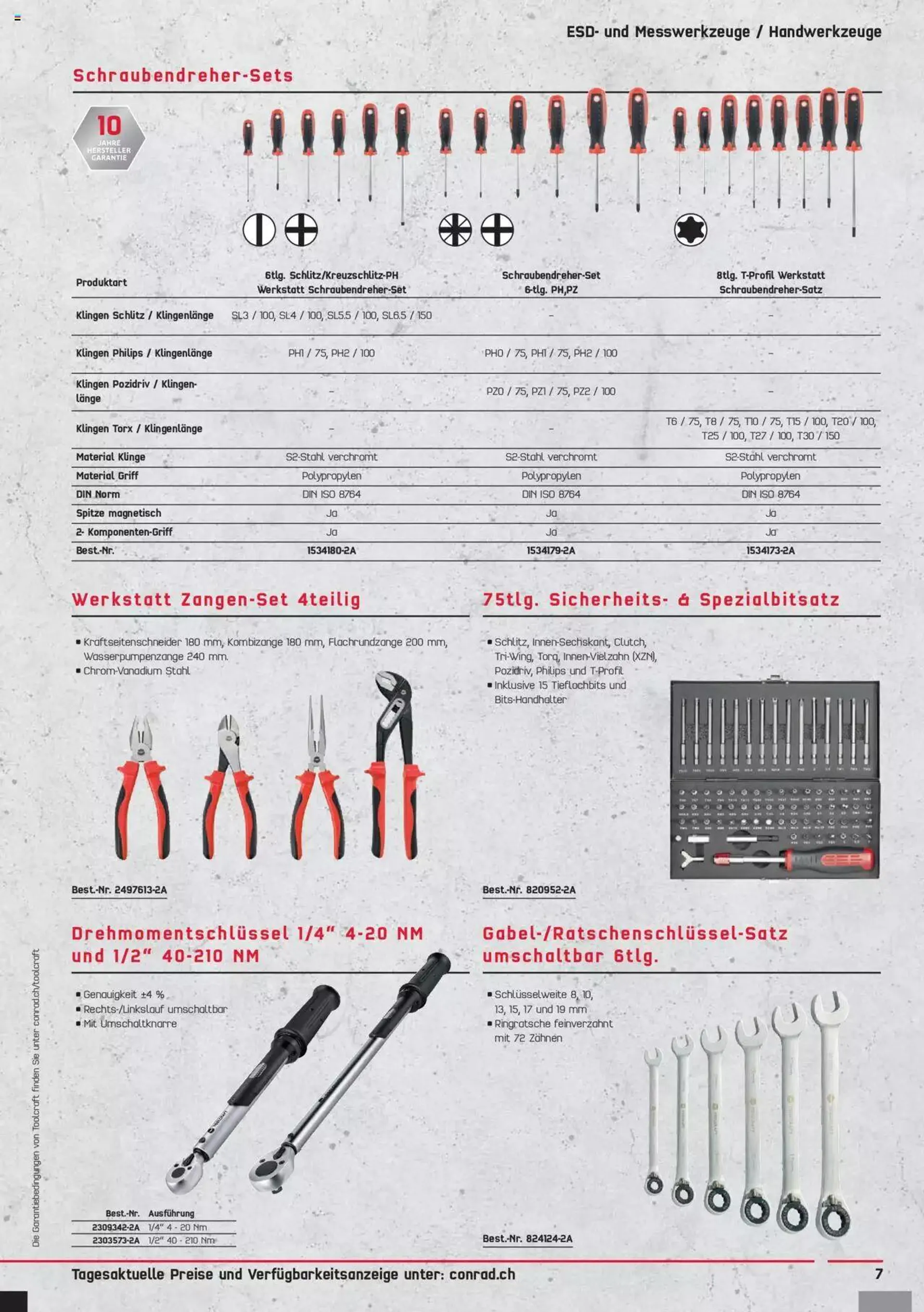 Conrad Aktionen Toolcraft von 27. Februar bis 31. Dezember 2024 - Prospekt seite  7