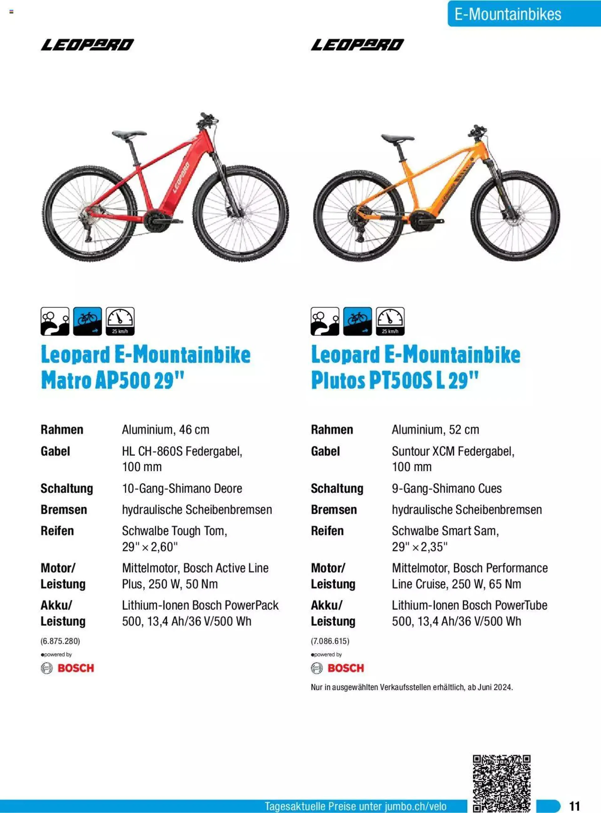 Jumbo Aktionen Dein Velo 2024 von 29. Januar bis 31. Dezember 2024 - Prospekt seite  11