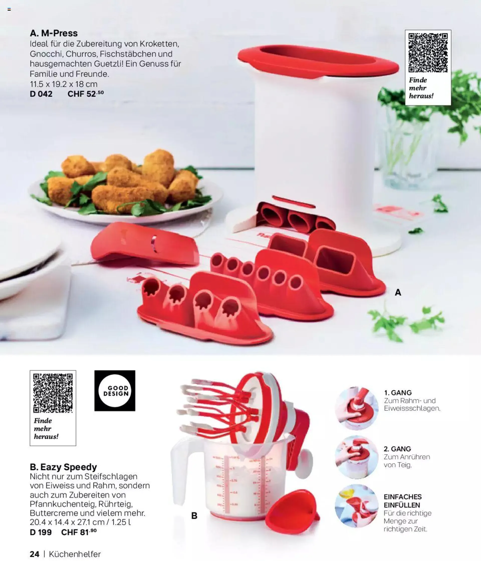 Tupperware Aktionen Herbst / Winter 2023 von 1. November bis 31. Dezember 2023 - Prospekt seite  24